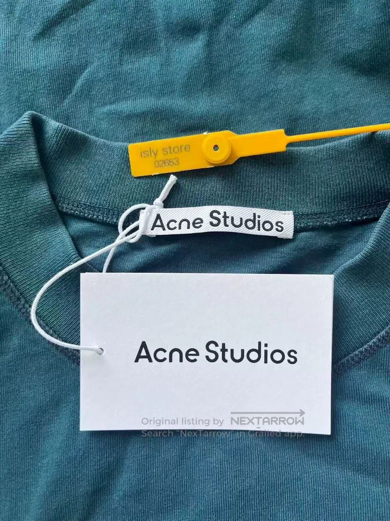 Acne Studios Acne Studios Micro Logo Solid Color Cotton Casual Short Sl Size XL / US 12-14 / IT 48-50 - 5 Thumbnail