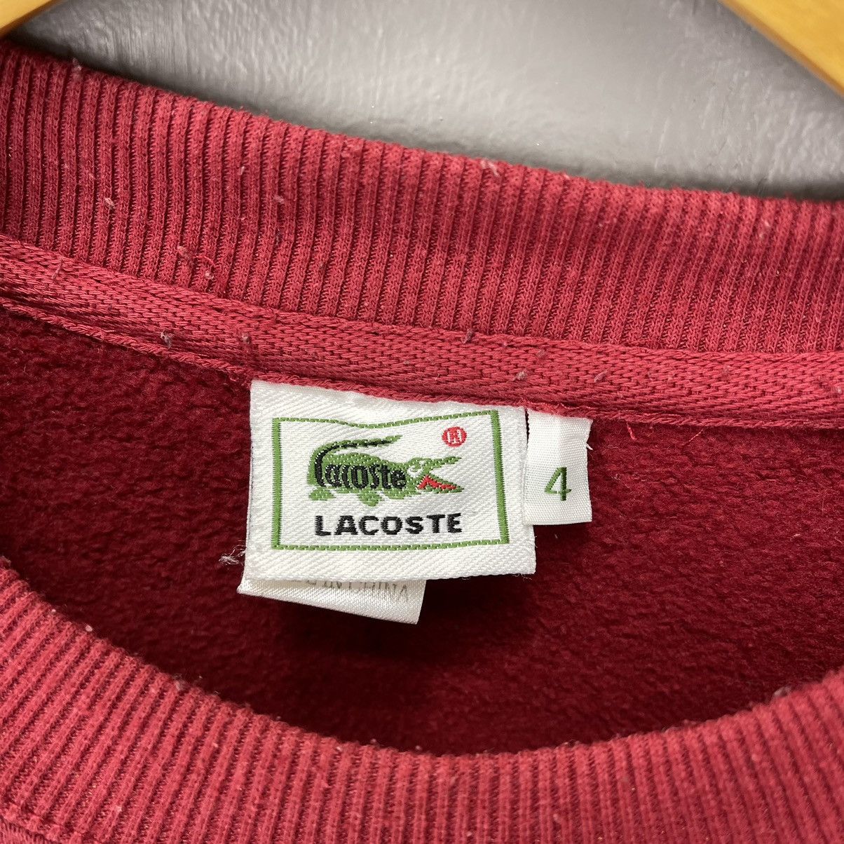Lacoste LACOSTE Crew Neck Sweatshirt #1424/AX Size US L / EU 52-54 / 3 - 5 Thumbnail