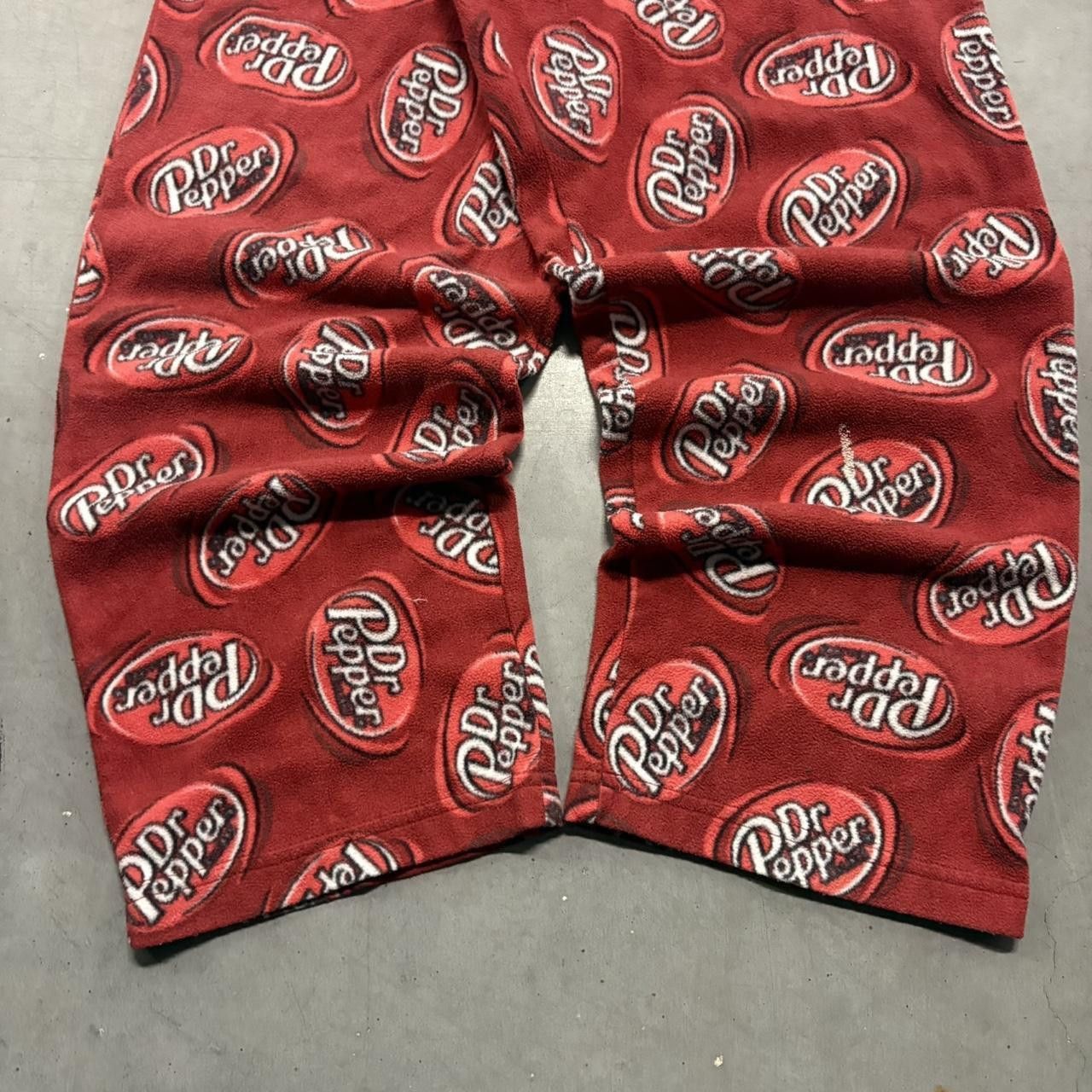 Vintage Crazy Vintage Y2K 2000s Baggy Dr Pepper Sweatpants Pajama Pants! Size US 34 / EU 50 - 3 Thumbnail