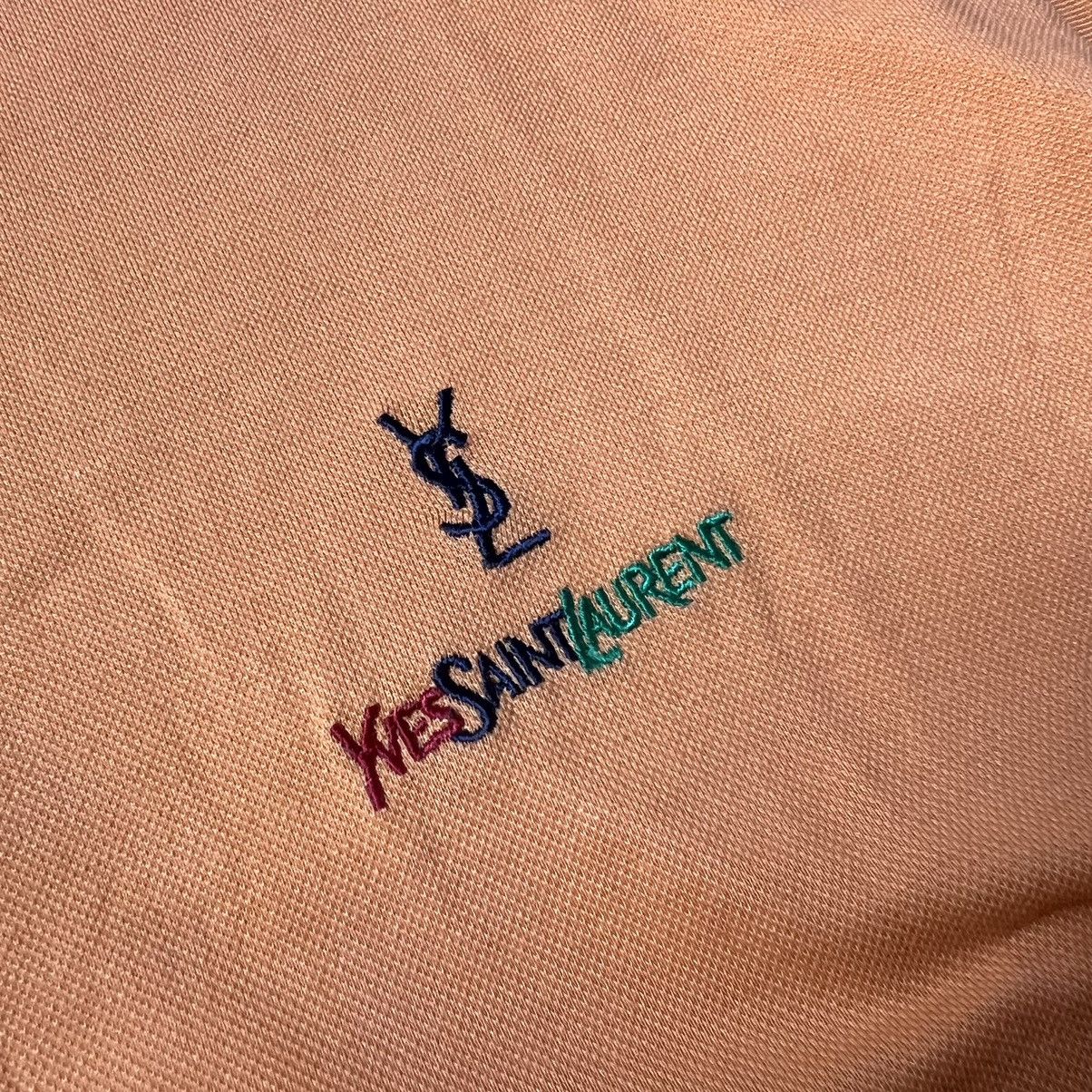 Yves Saint Laurent Vintage 90s Yves Saint Laurent embroidered Polo Shirt Size US L / EU 52-54 / 3 - 4 Thumbnail