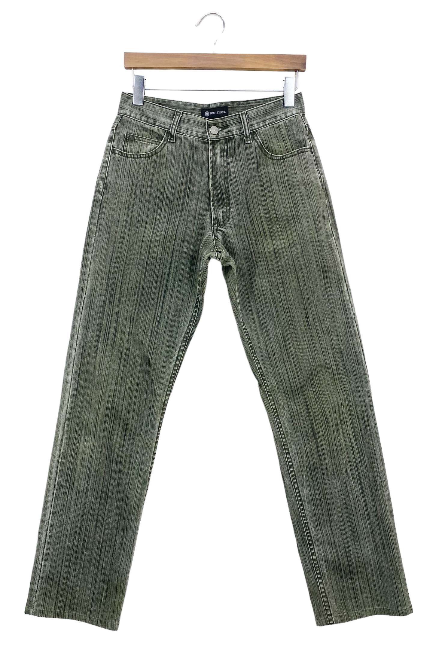 Japanese Brand Root Three Jeans Stripes Japanese Brand Pants Size US 28 / EU 44 - 2 Thumbnail
