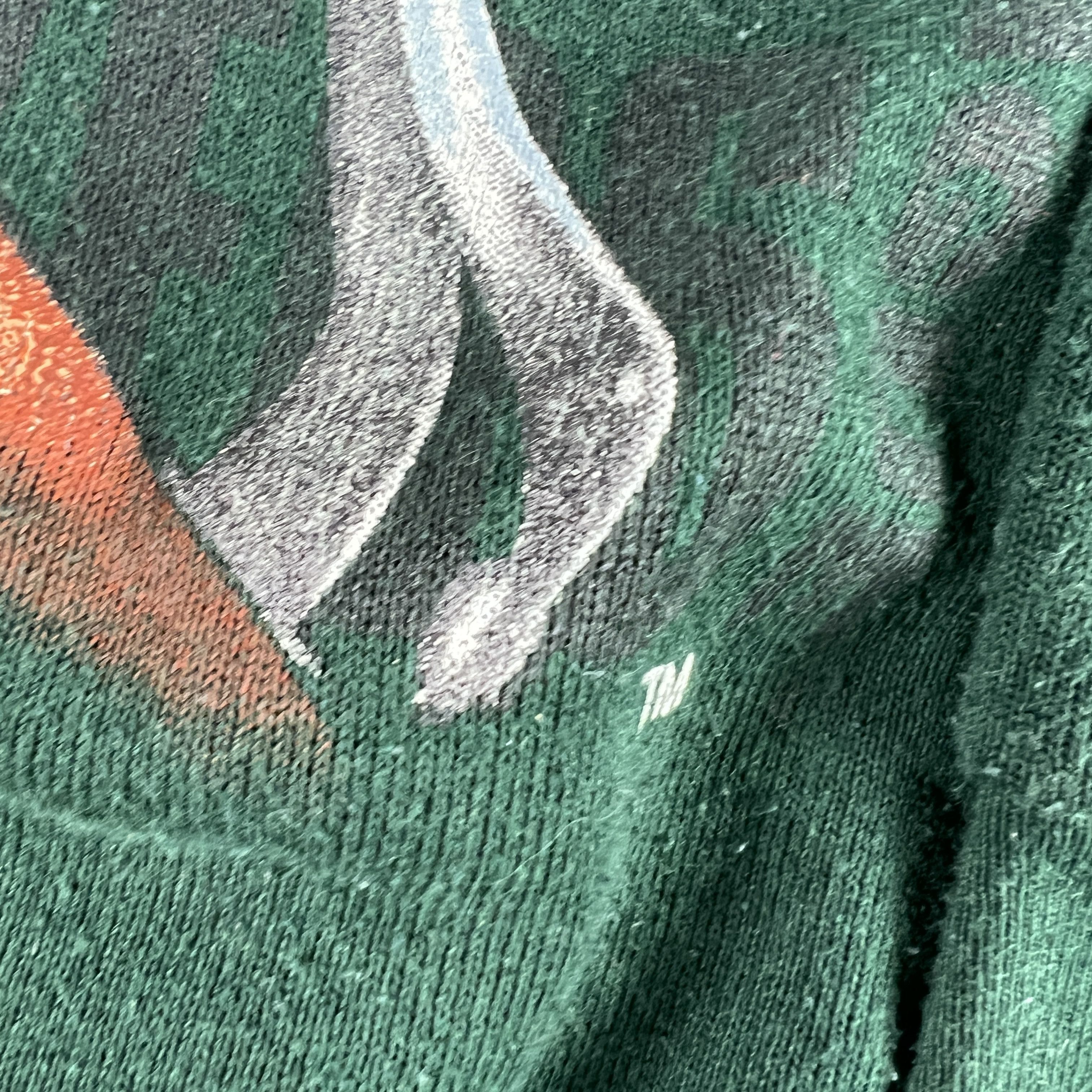 Fruit Of The Loom × NFL × Vintage VTG 90s Green Bay Packers Sweatshirt Green Helmet Crewneck Size US M / EU 48-50 / 2 - 4 Thumbnail