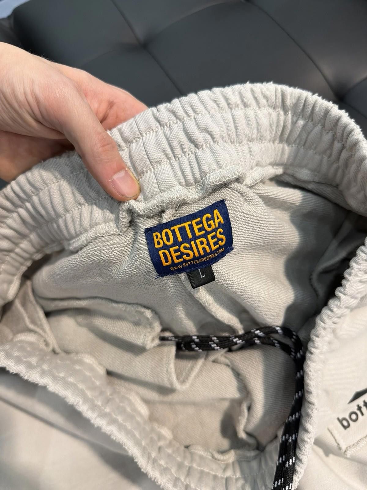 Bottega Veneta Bottega Desires Men’s Size Large Sweatpants Grey Size US 34 / EU 50 - 6 Thumbnail