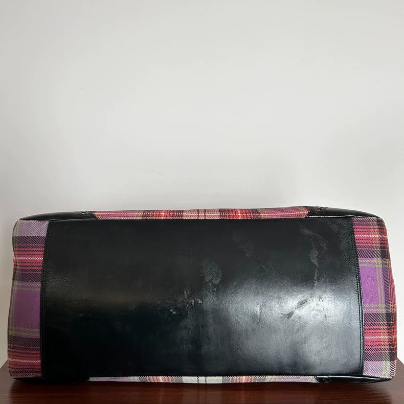 Vivienne Westwood Vivienne Westwood Purple checkered bag, single shoulder ba Size ONE SIZE - 7 Thumbnail