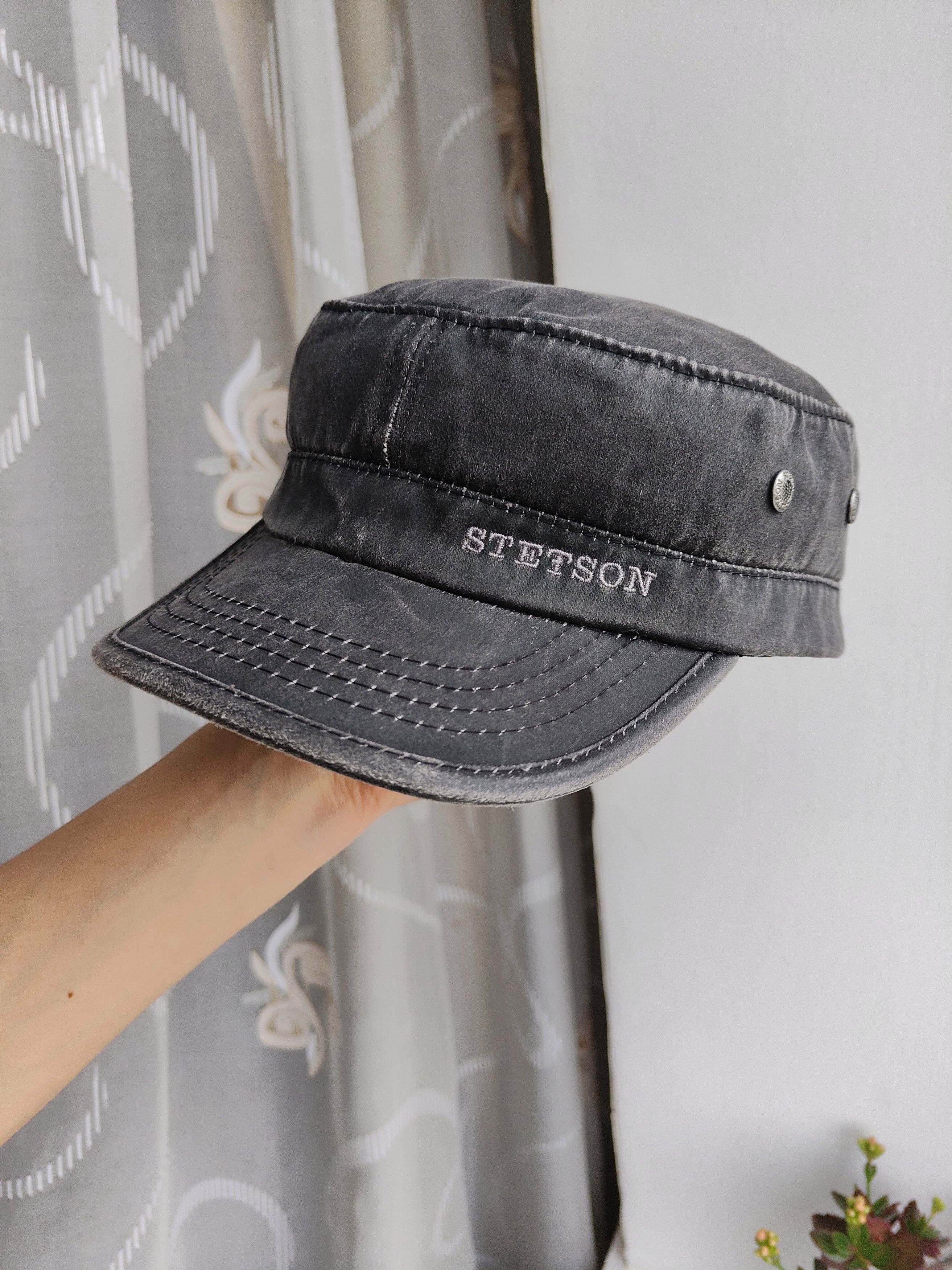 Stetson Stetson Military Cap Hat Datto Army Cap Stetson Size ONE SIZE - 8 Thumbnail