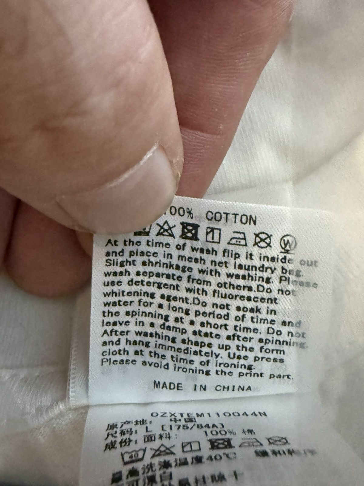 Bape Bape college tee Size US L / EU 52-54 / 3 - 4 Thumbnail