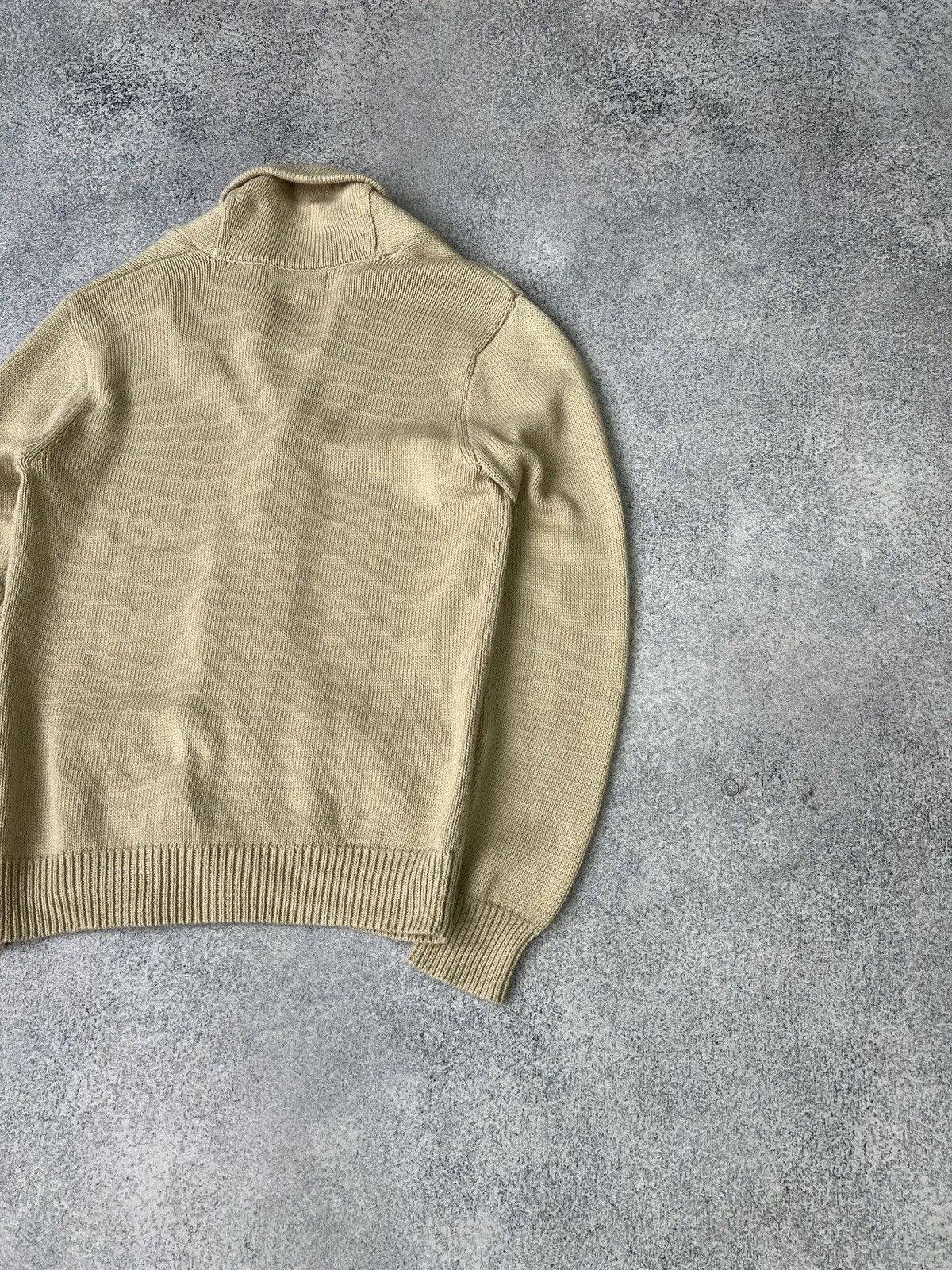 Polo Ralph Lauren × Ralph Lauren × Vintage Vintage Ralph Lauren Denim Supply Heavy knitted cardigan Size US S / EU 44-46 / 1 - 12 Thumbnail