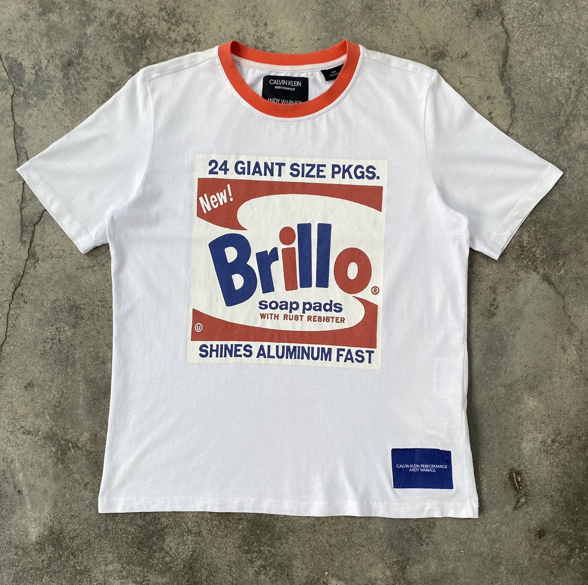 SICK OG🔥Vintage Y2k Andy Warhol Brillo✖️Calvin Klein Tees