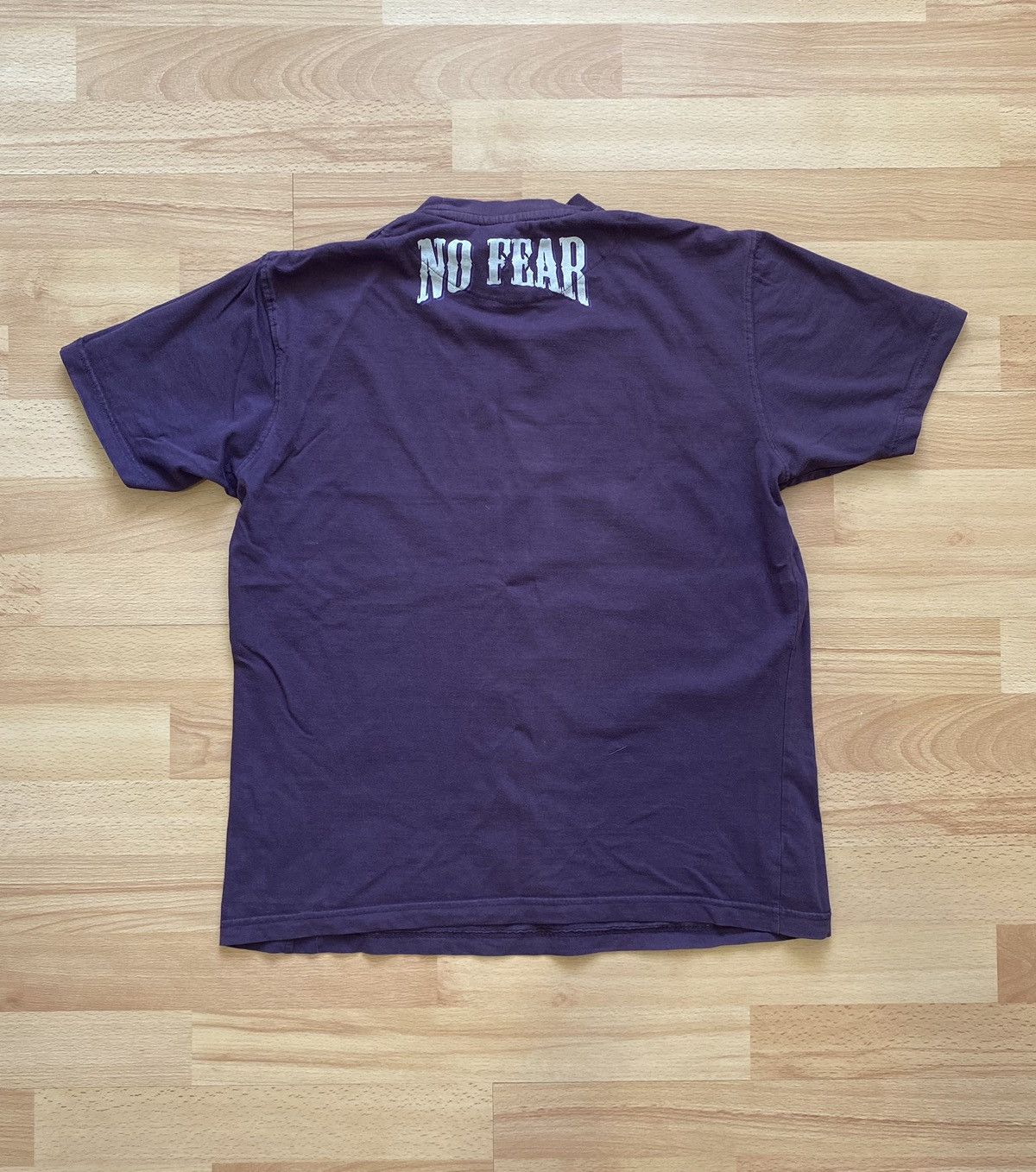 No Fear 90s No Fear Vintage Big Logo Skull Print Crazy T-Shirt Size US S / EU 44-46 / 1 - 5 Thumbnail