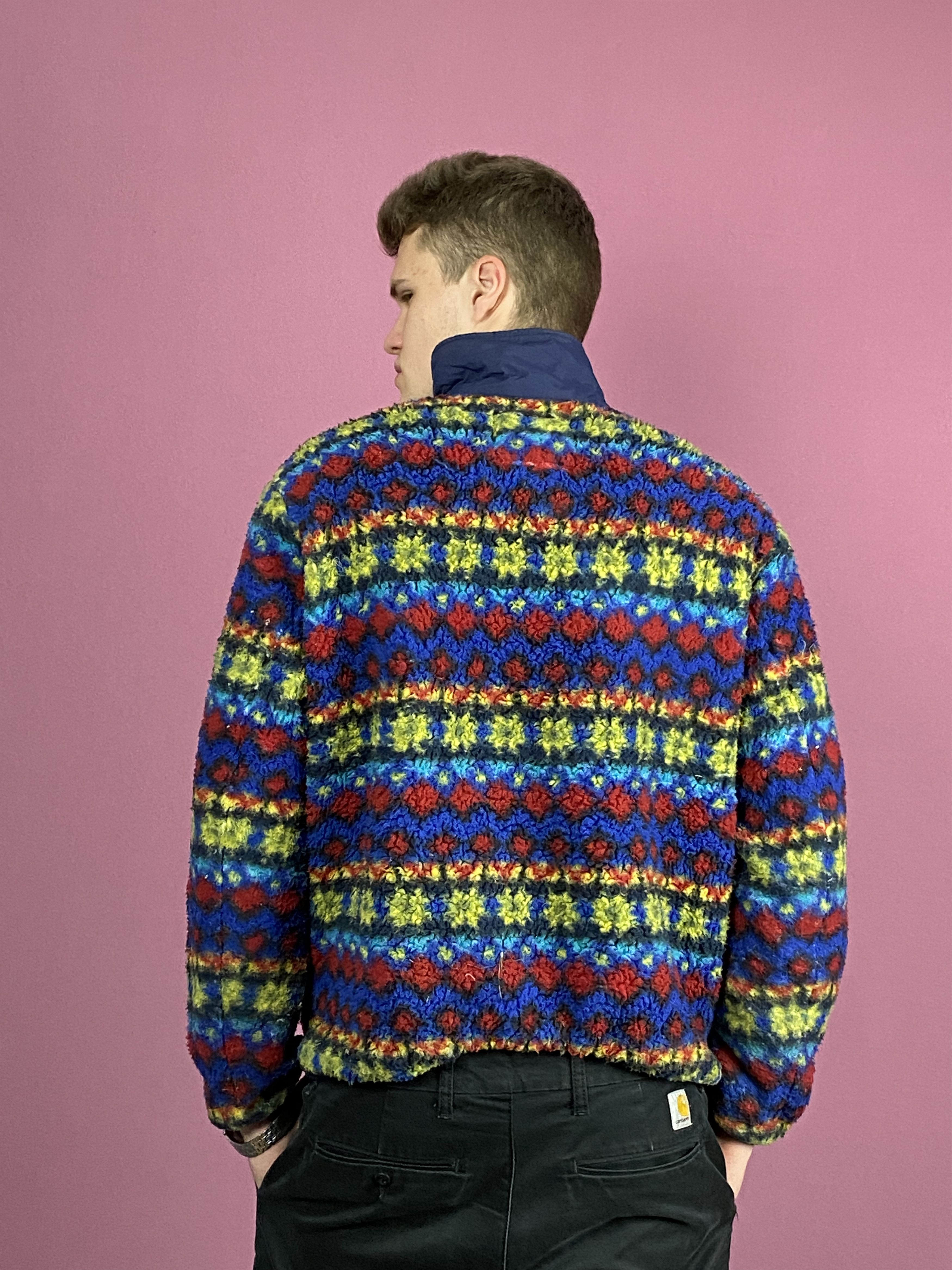 Tommy Hilfiger × Vintage Tommy Hilfiger Vintage Men's Fleece Jacket - M Size US M / EU 48-50 / 2 - 2 Thumbnail