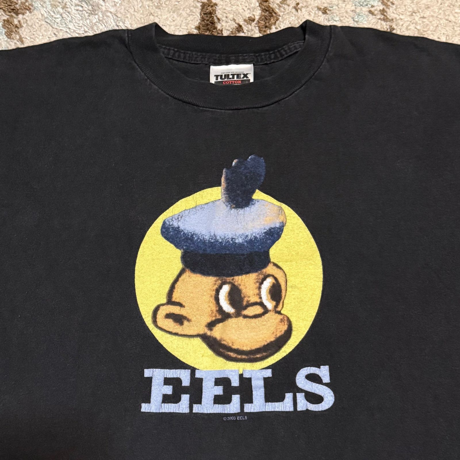 Band Tees × Tultex × Vintage Vintage Eels Daisies of the Galaxy Shirt Large 2000 Indie Size US L / EU 52-54 / 3 - 1 Thumbnail