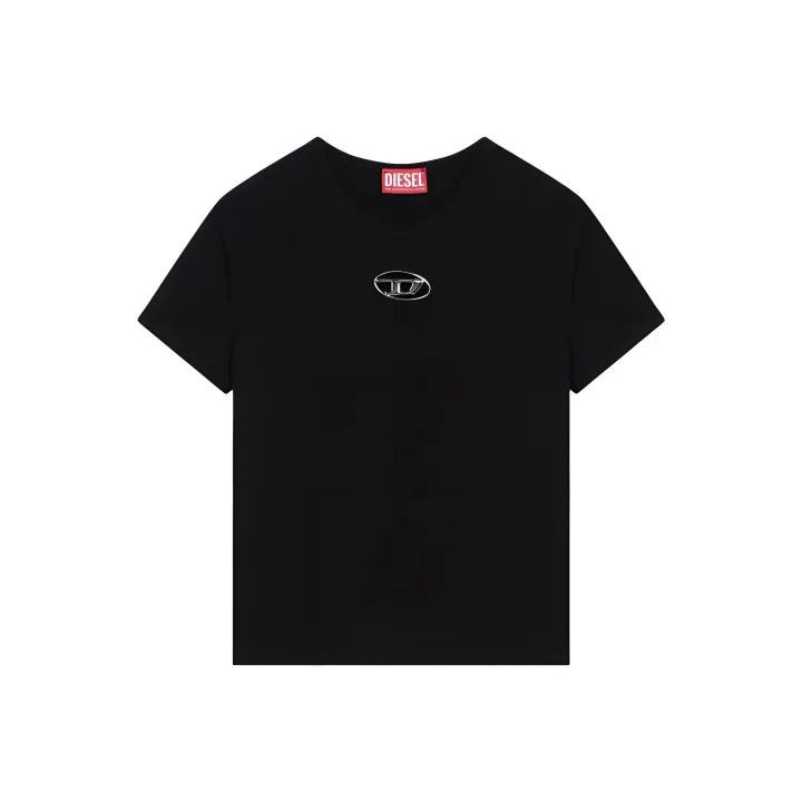 Diesel Diesel Oval D Series Short Sleeve T-Shirt 0079 Size S / US 4 / IT 40 - 1 Thumbnail