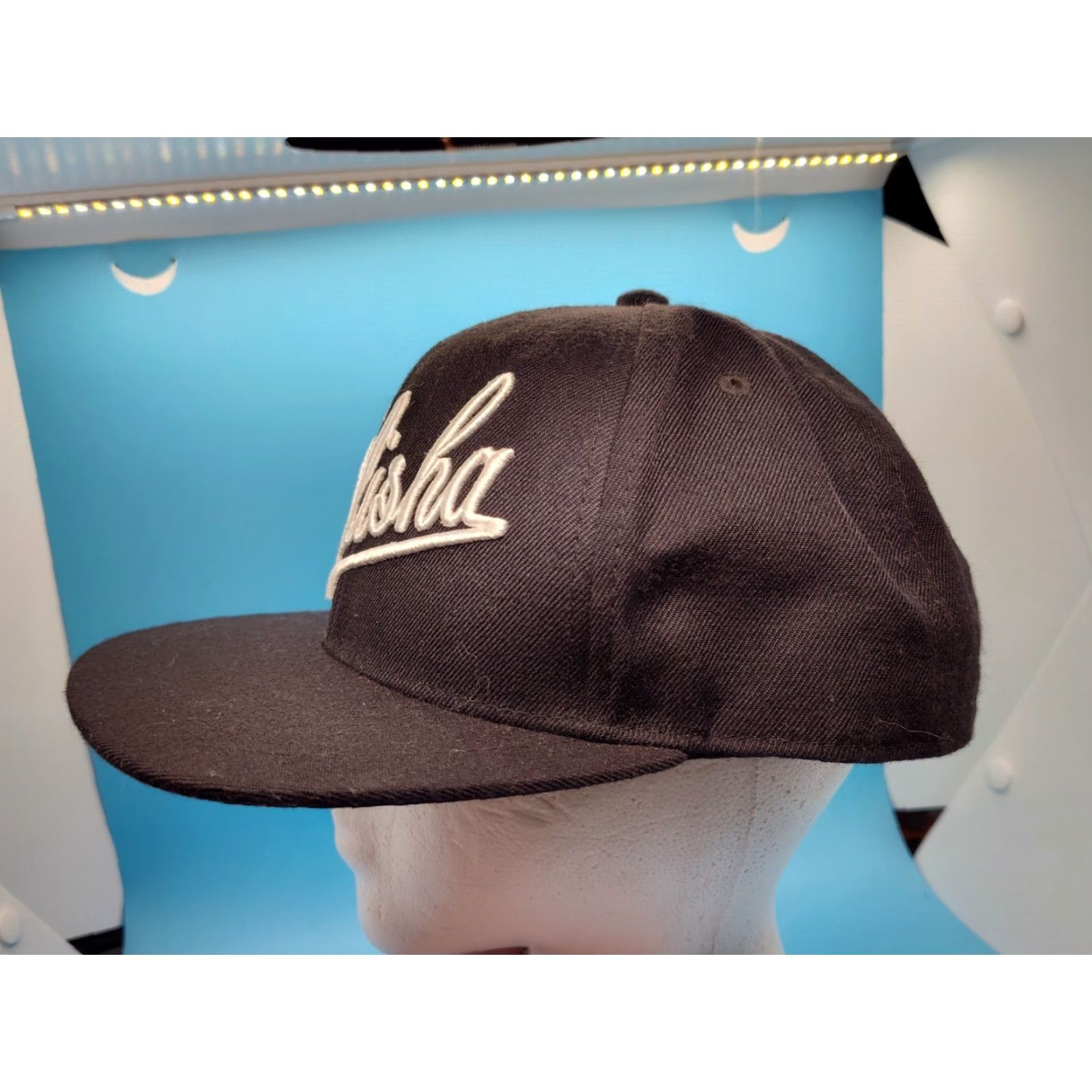Metal Mulisha Metal Mulisha Snapback Hat Black Flat Brim Baseball Cap Adjustable Men's Casual Sports 90s Size ONE SIZE - 5 Thumbnail