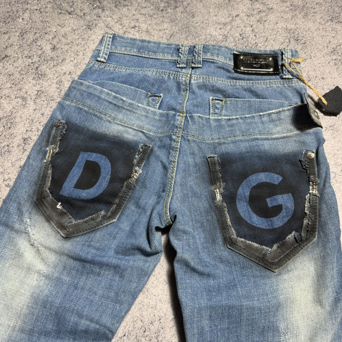 Vintage Archive Dolce & Gabbana Style Double Layered Pants Size 26" / US 2 / IT 38 - 3 Thumbnail