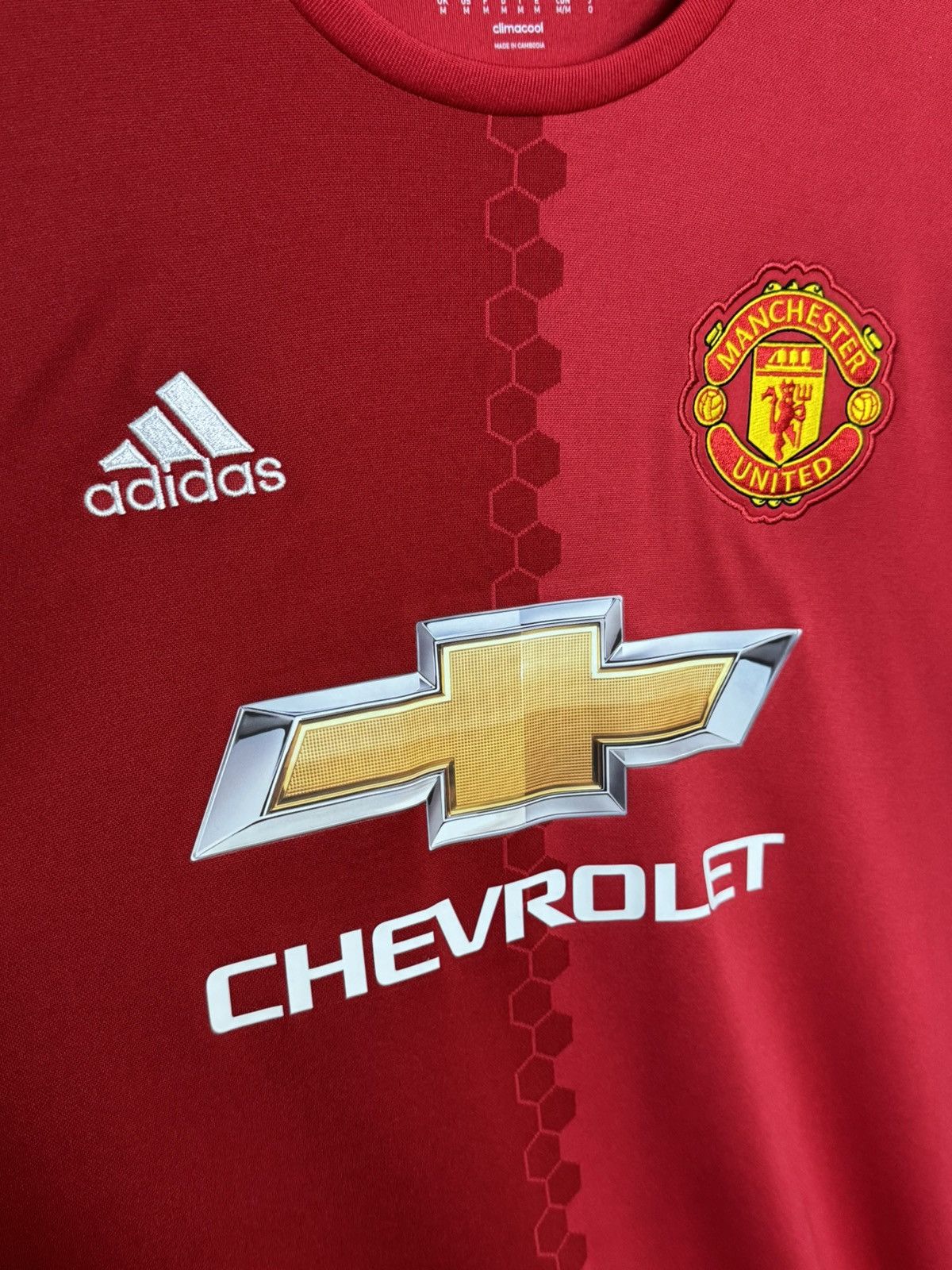 Adidas Manchester United 16/17 Home Mkhitaryan Football Jersey Size US M / EU 48-50 / 2 - 4 Thumbnail