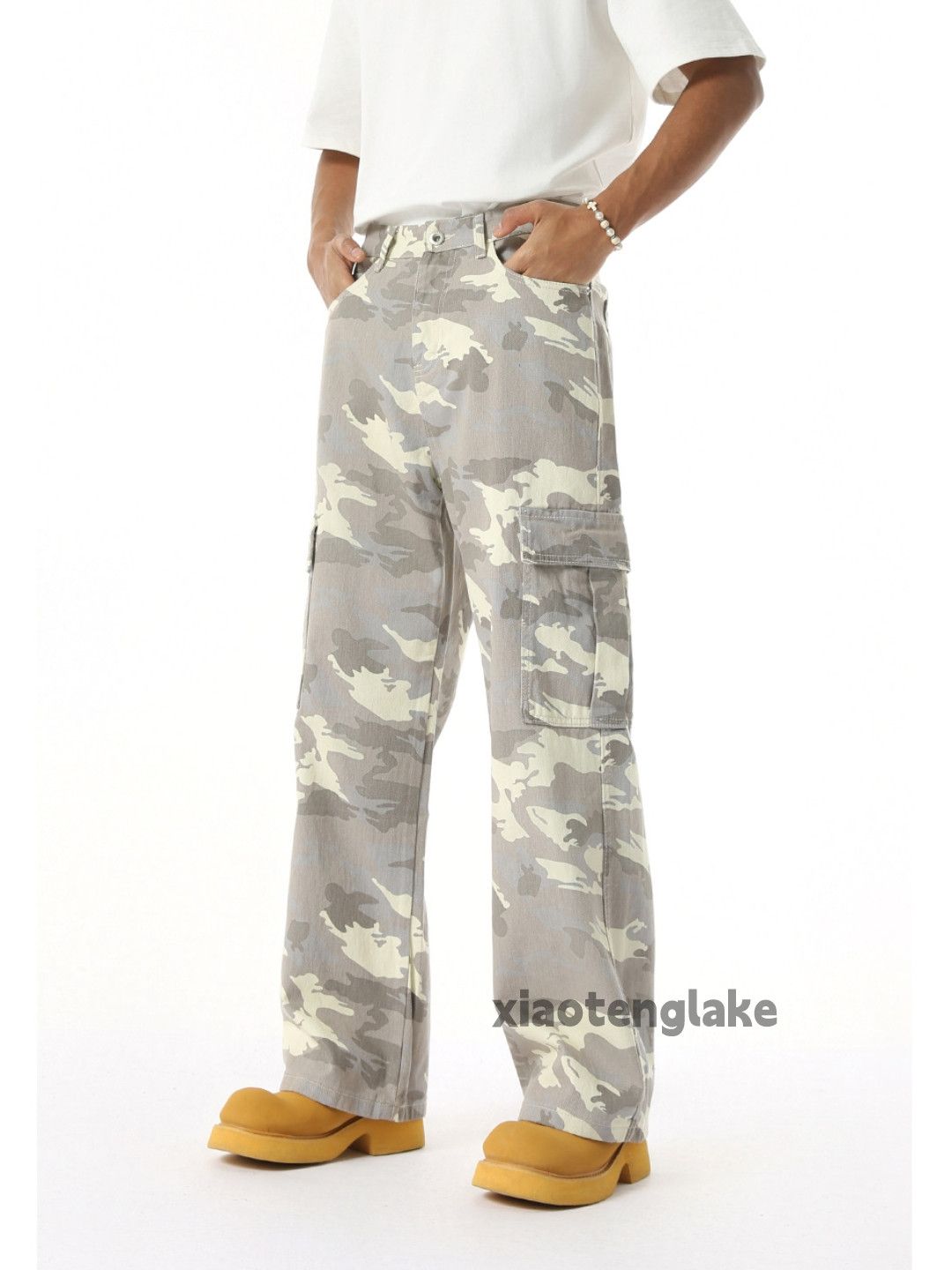 Designer × Japanese Brand × Vintage Utility military outdoor tactical cargo pattern camo pants Size US 28 / EU 44 - 3 Thumbnail