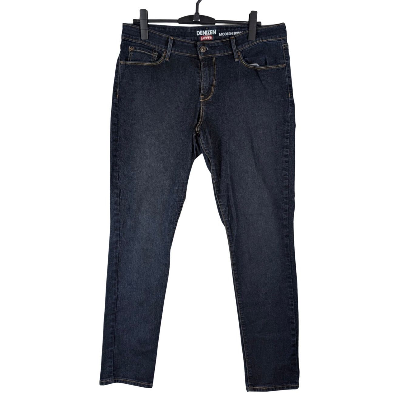 Levi's evi’s Denizen Modern Skinny Jeans Dark Wash Women’s Size 14M Size 36" / US 14 / IT 50 - 1 Thumbnail