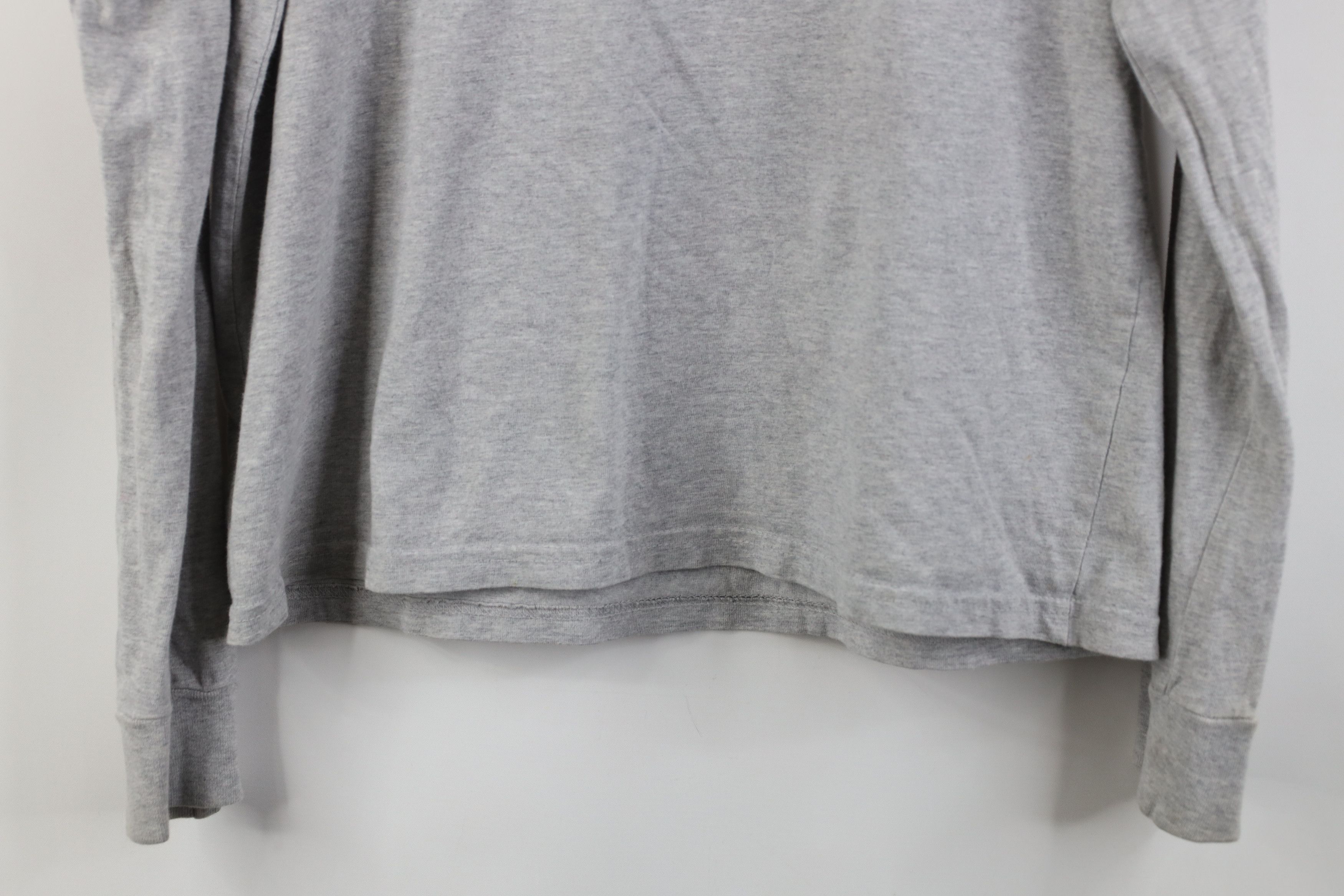 Aeropostale Vintage 90s Y2K Aeropostale Spell Long Sleeve T-Shirt Gray Size M / US 6-8 / IT 42-44 - 14 Thumbnail