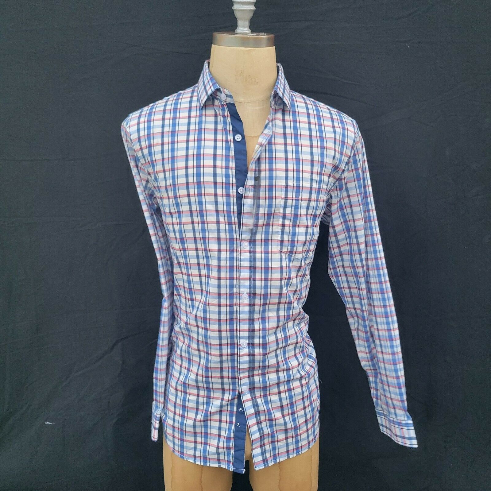 Other Men's Galaxy By Harvic Slim Fit Dress Shirt. Large Size US L / EU 52-54 / 3 - 4 Thumbnail