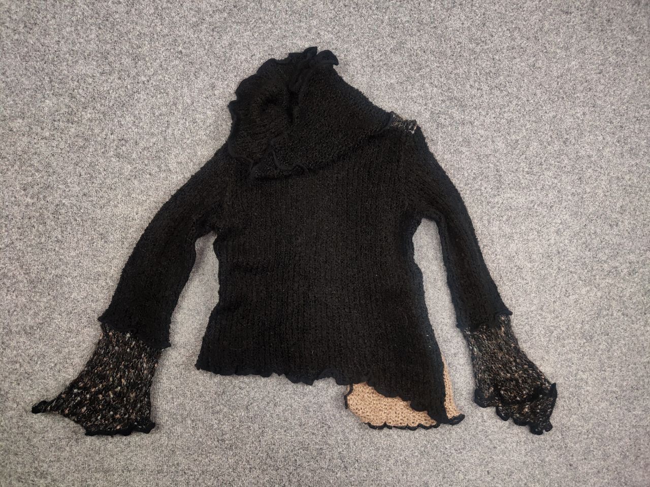 Hysteric Glamour VTG Avant Garde Hysteric Glamour Style patchwork Sweater Y2K Size US S / EU 44-46 / 1 - 9 Thumbnail