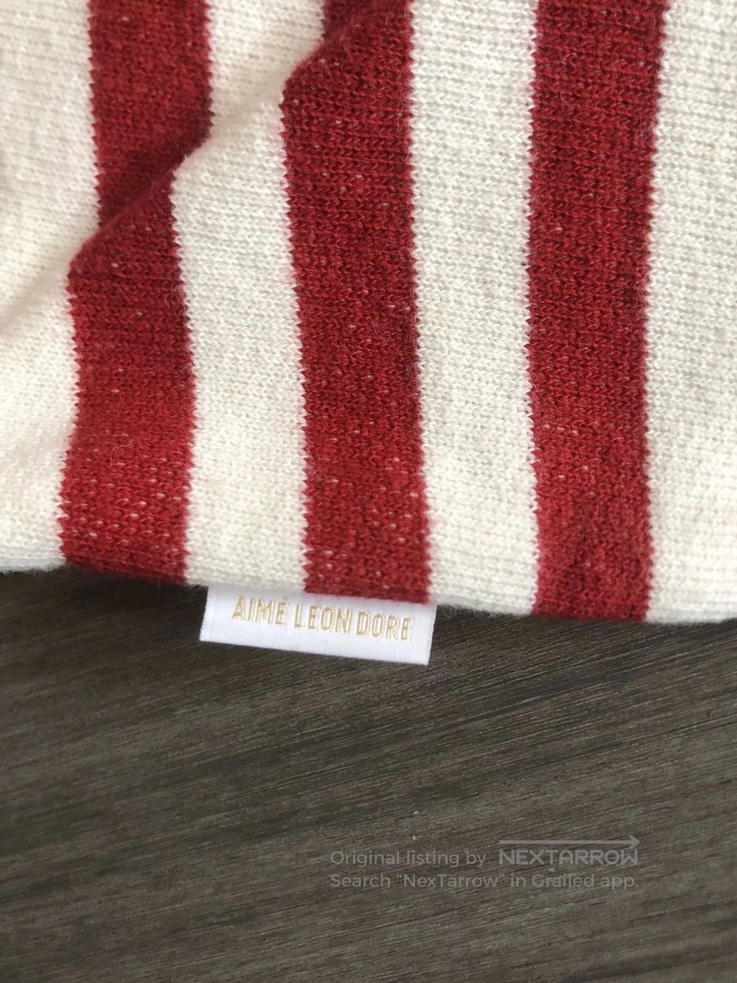 Aime Leon Dore Aime Leon Dore Red Stripe Sweatshirt. Size US XL / EU 56 / 4 - 7 Thumbnail