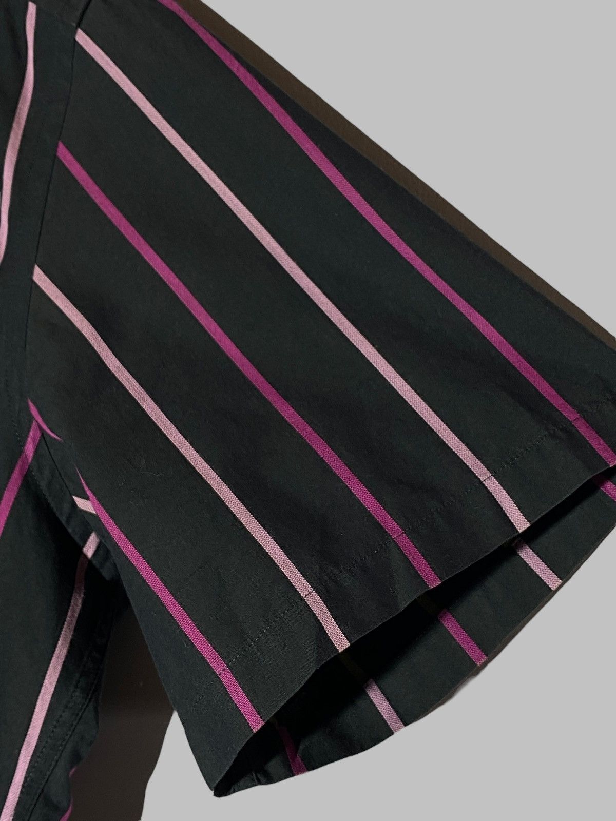 Yves Saint Laurent VIntage Yves Saint Laurent YSL Logo Striped Shirt 90s Size US L / EU 52-54 / 3 - 7 Thumbnail