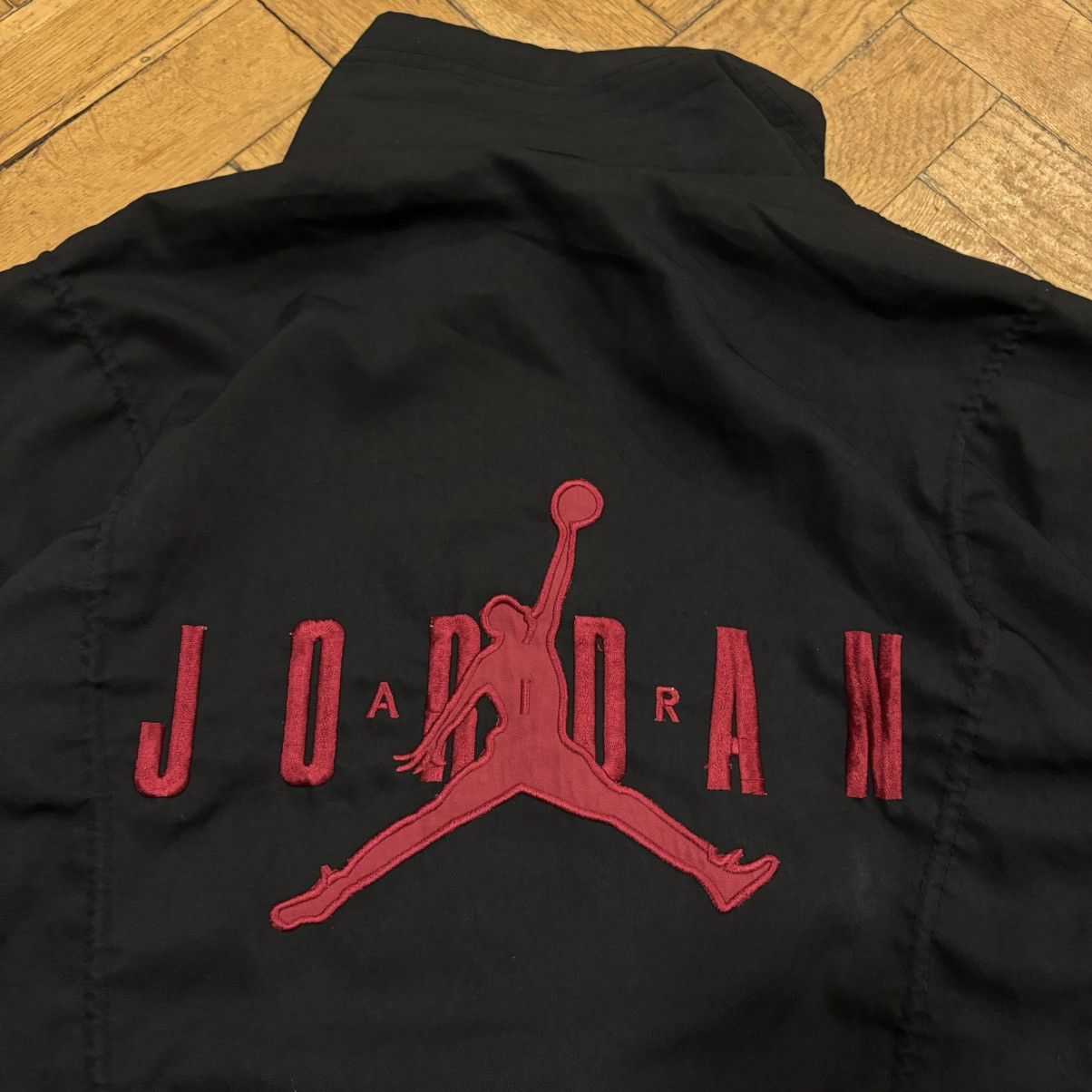 Jordan Brand RARE🔥Vintage Nike Jordan Wool Bomber Varsity Jacket 90s USA Size US L / EU 52-54 / 3 - 4 Thumbnail