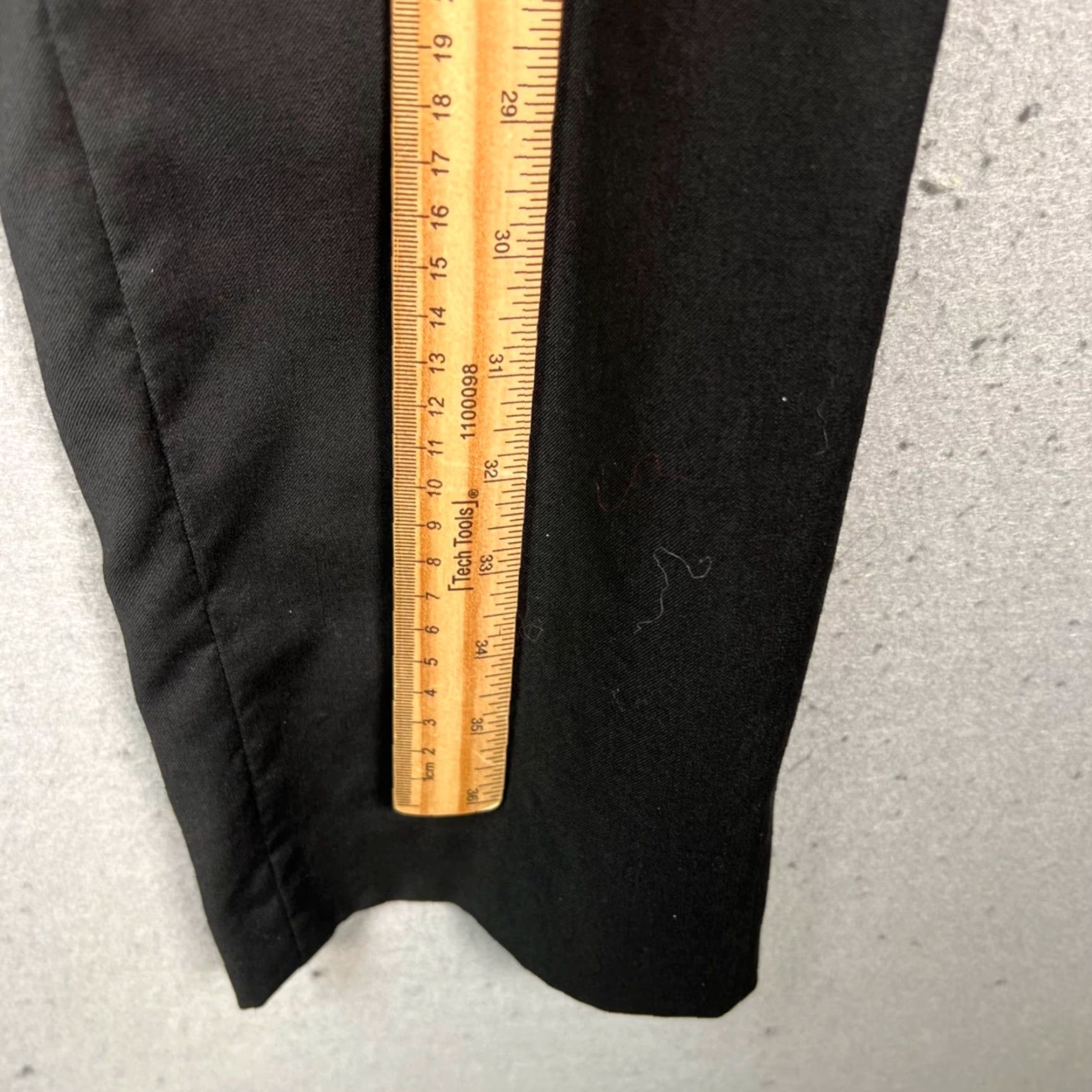 Boden Boden Womens Size 8L Black Slim Fit Trousers Cotton Blend Chino Pants Size 30" / US 8 / IT 44 - 6 Thumbnail