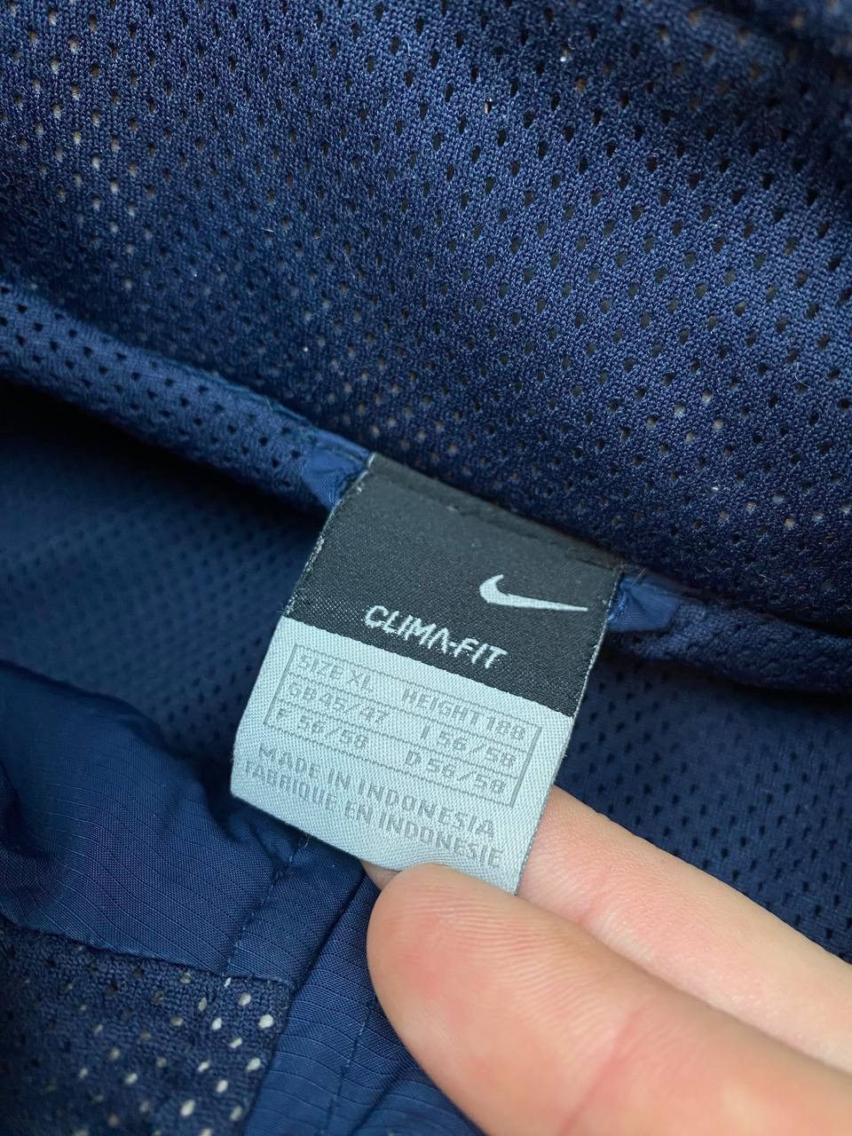 Nike × Vintage Nike Manchester United Nylon Jacket Size US XL / EU 56 / 4 - 9 Thumbnail