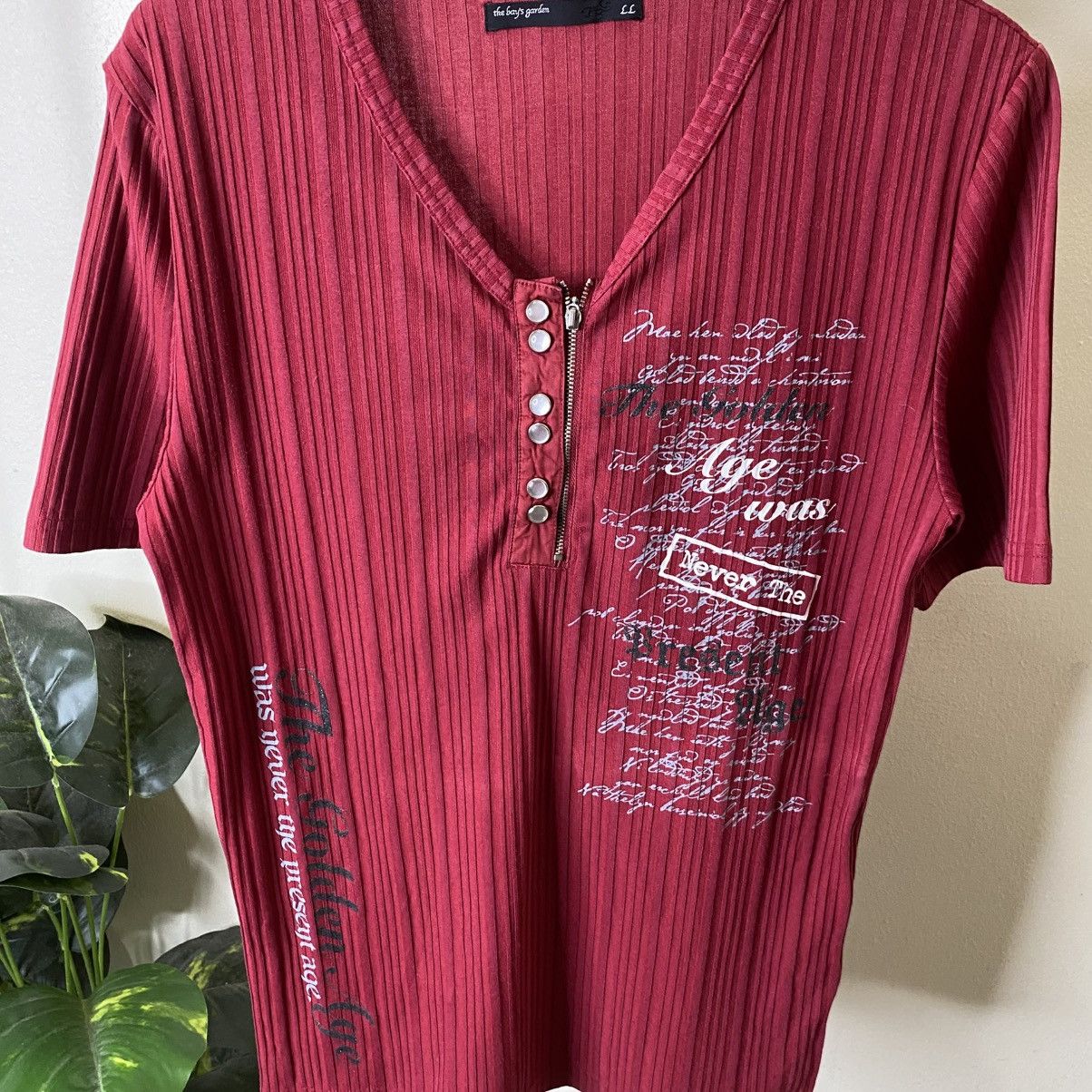 If Six Was Nine Seditionaries Poem Cyber Gothic Punk Grunge Anarchist LGB T Size US M / EU 48-50 / 2 - 2 Thumbnail