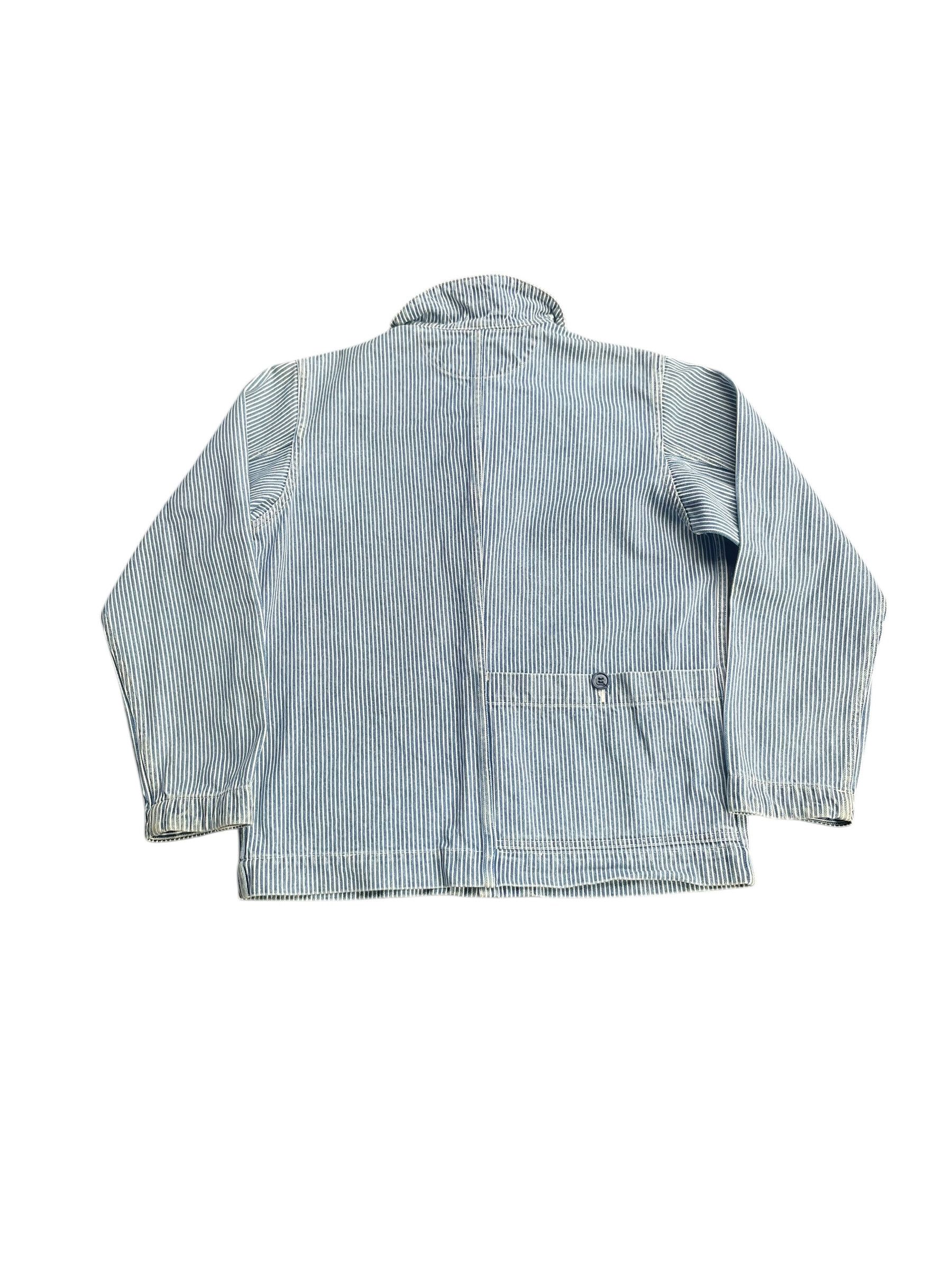 Japanese Brand Vintage USN Sunny Side Up Hickory Shawl Jacket Size US L / EU 52-54 / 3 - 5 Thumbnail