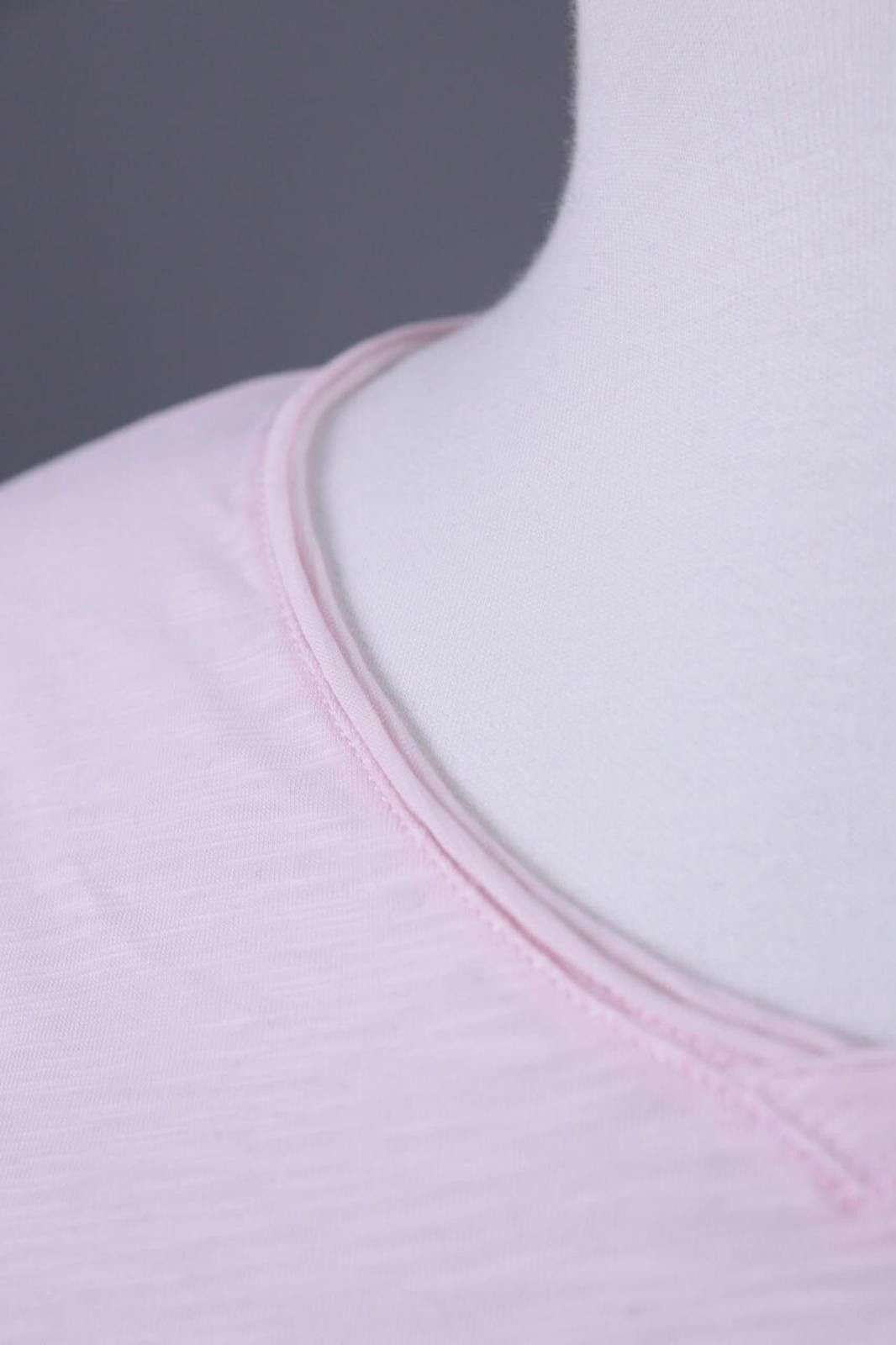 Zadig & Voltaire Zadig & Voltaire Pink Scoop Neck Summer T-Shirt Size M Size M / US 6-8 / IT 42-44 - 7 Thumbnail