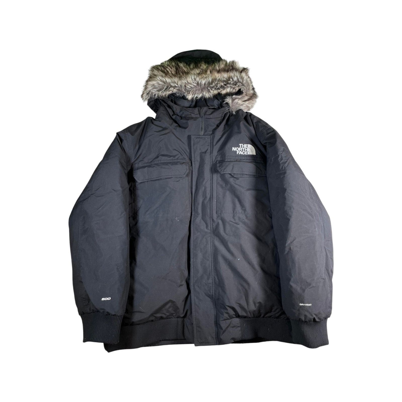 The North Face The North Face Fur Down Black Puffer Jacket Size US XXL / EU 58 / 5 - 1 Thumbnail