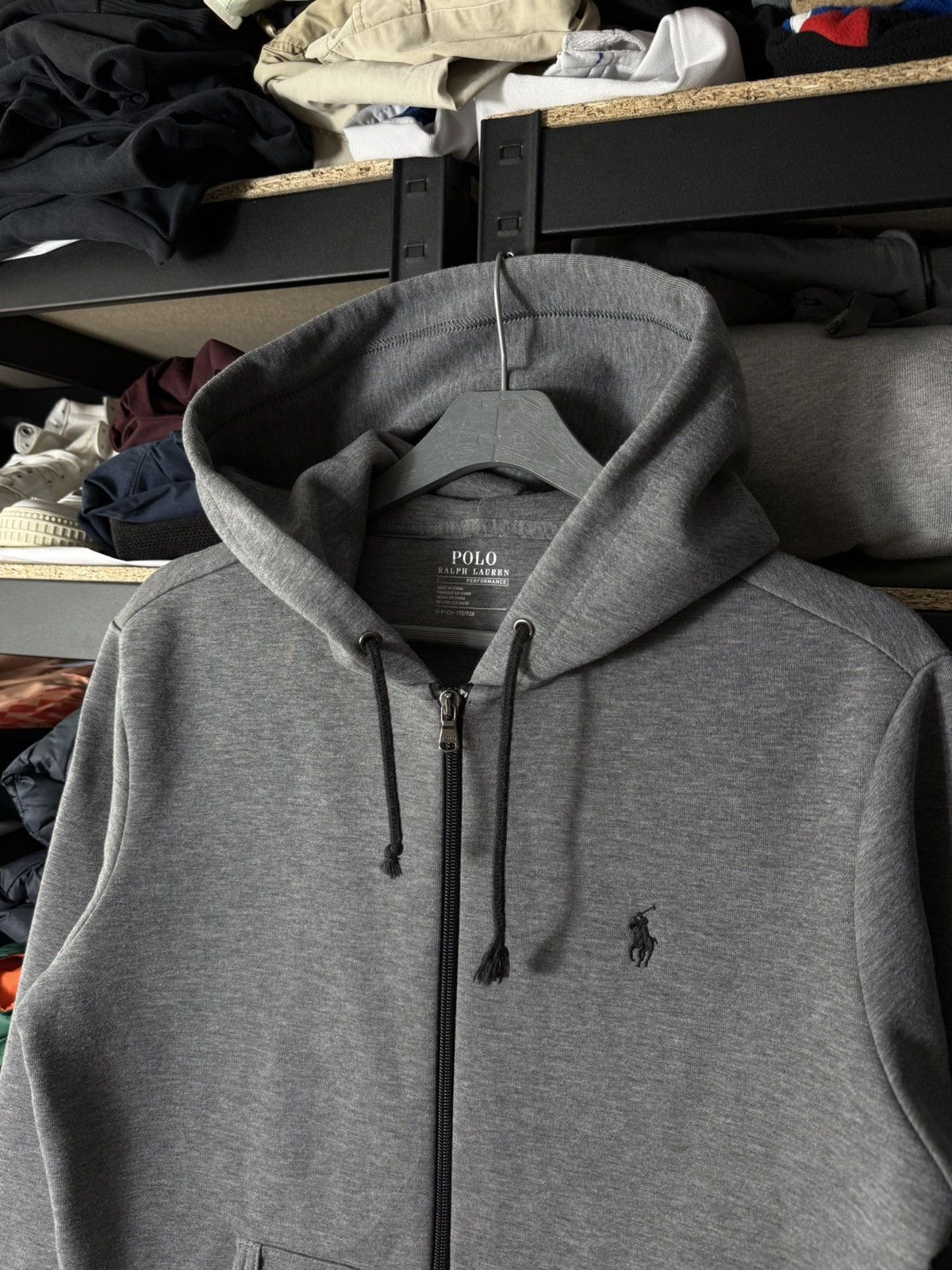 Polo Ralph Lauren Polo Ralph Lauren Zip Hoodie Gray Full Zip Sweatshirt Logo Size US S / EU 44-46 / 1 - 2 Thumbnail