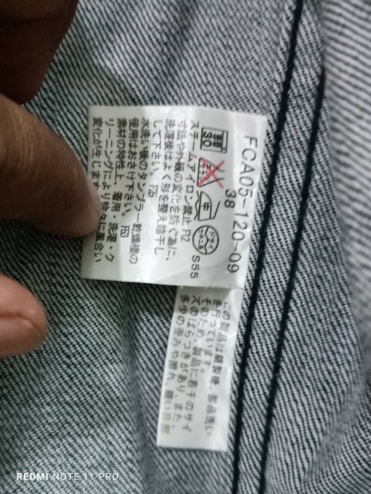 Burberry × Designer RARE BURBERRY DENIM JACKET Size US XXS / EU 40 - 7 Thumbnail