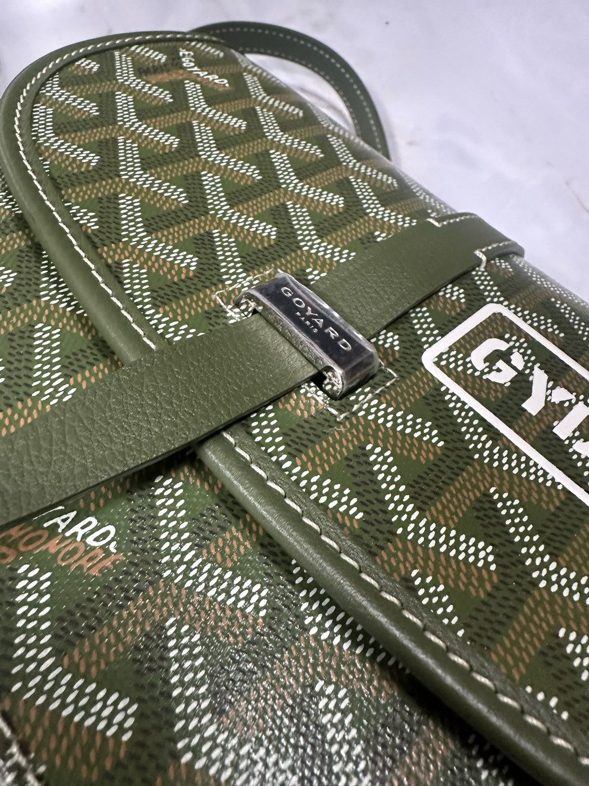 Goyard Goyard limited edition khaki green Belvedere Size ONE SIZE - 9 Thumbnail