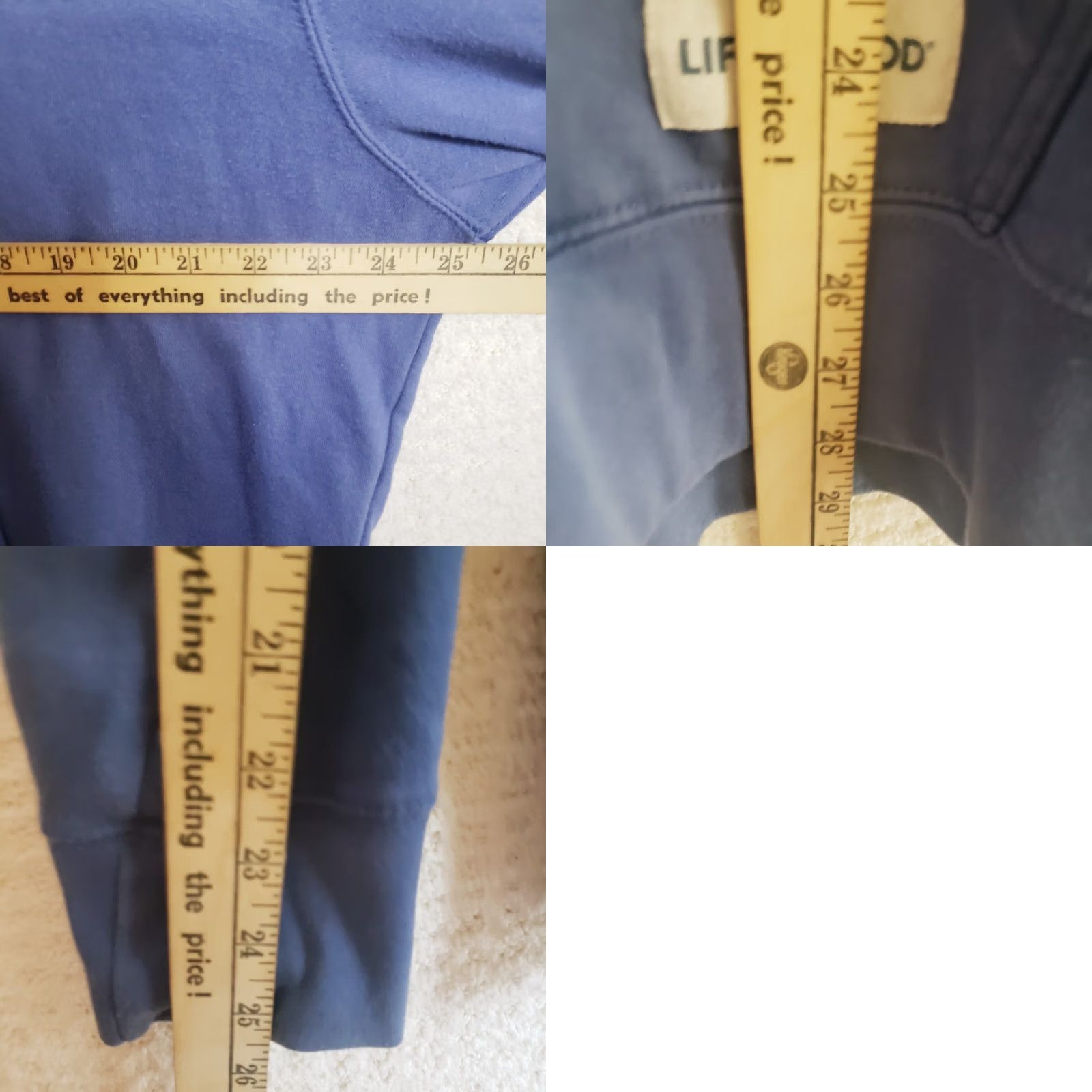Life is Good Life is Good Hoodie Sweatshirt Blue Unisex Adults L Size US L / EU 52-54 / 3 - 10 Thumbnail