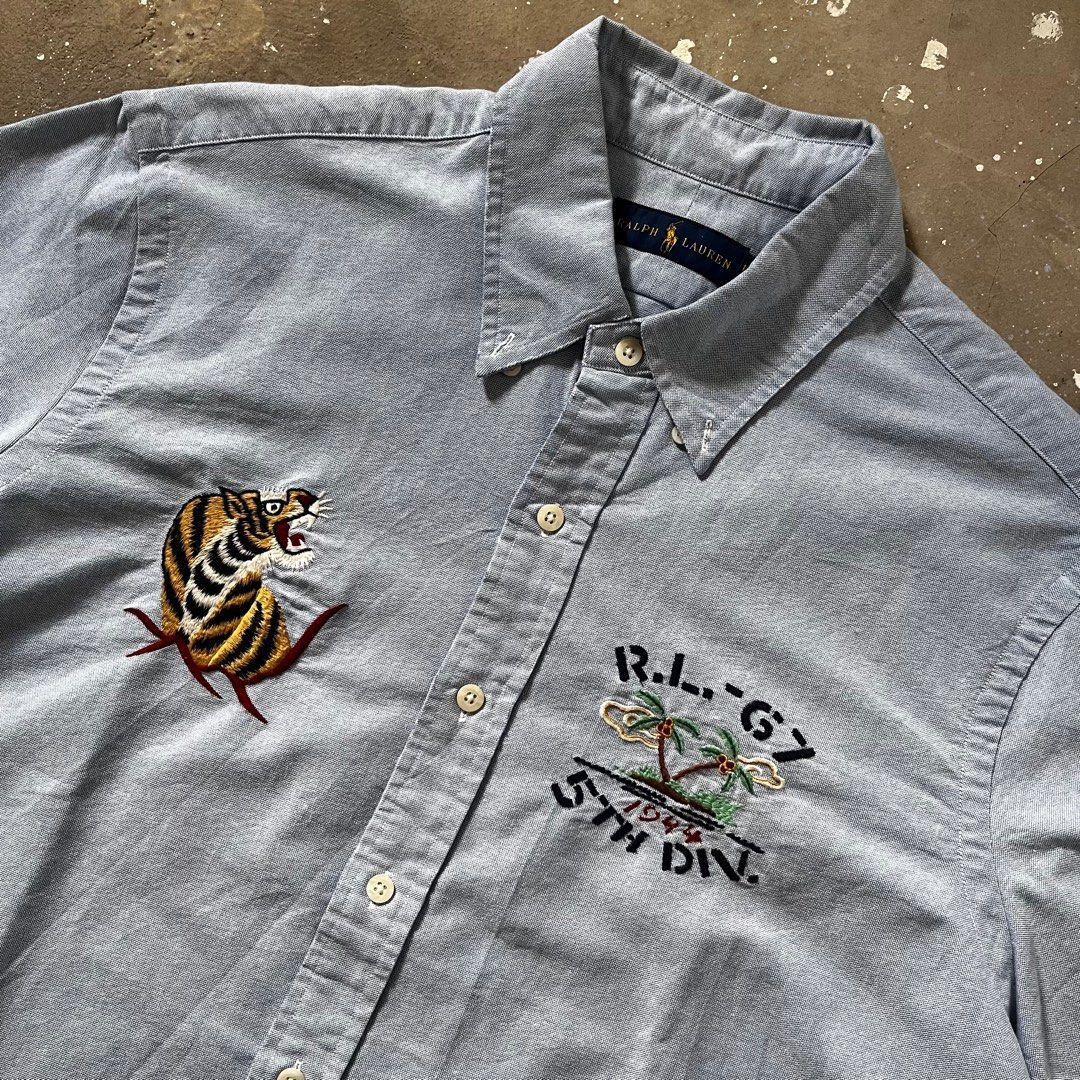 Designer × Polo Ralph Lauren × Ralph Lauren Polo Ralph Lauren Shirt Size US L / EU 52-54 / 3 - 3 Thumbnail