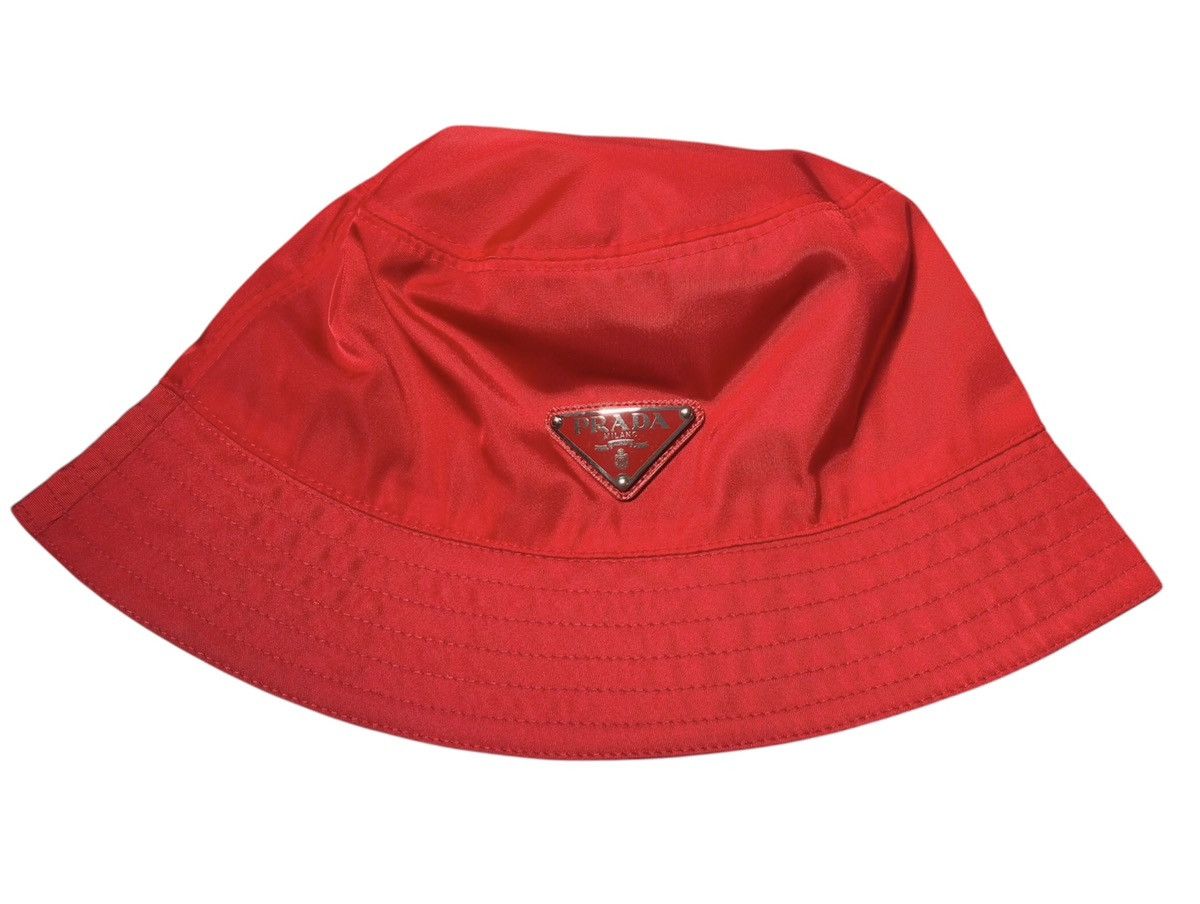 Prada Prada Bucket Hat Nylon Size ONE SIZE - 3 Thumbnail