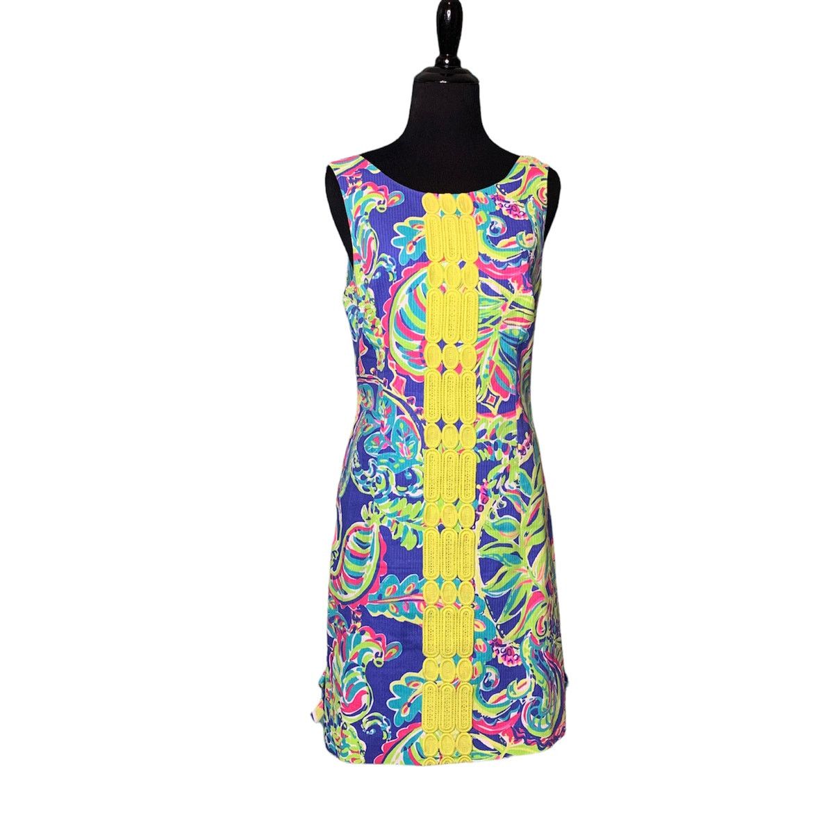 Lilly Pulitzer Lilly Pulitzer colorful print sheath mini dress size 4 Size S / US 4 / IT 40 - 1 Thumbnail