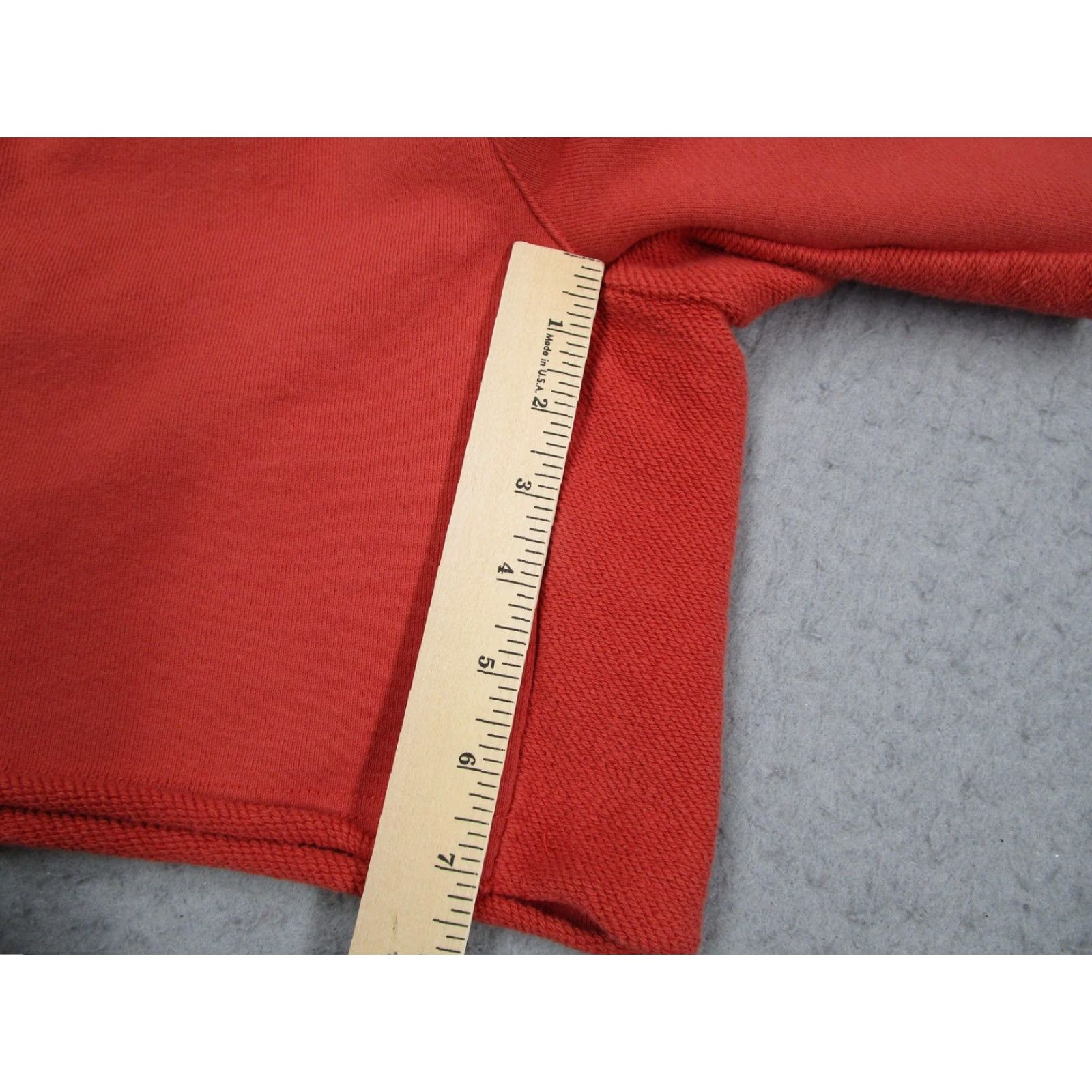 Honor the Gift Honor The Gift Mens XL Red Fleece Sweat Shorts Casual Streetwear Lounge Comfort Drawstring Elastic Waist Pockets Classic 100% Cotton Size US 36 / EU 52 - 4 Thumbnail