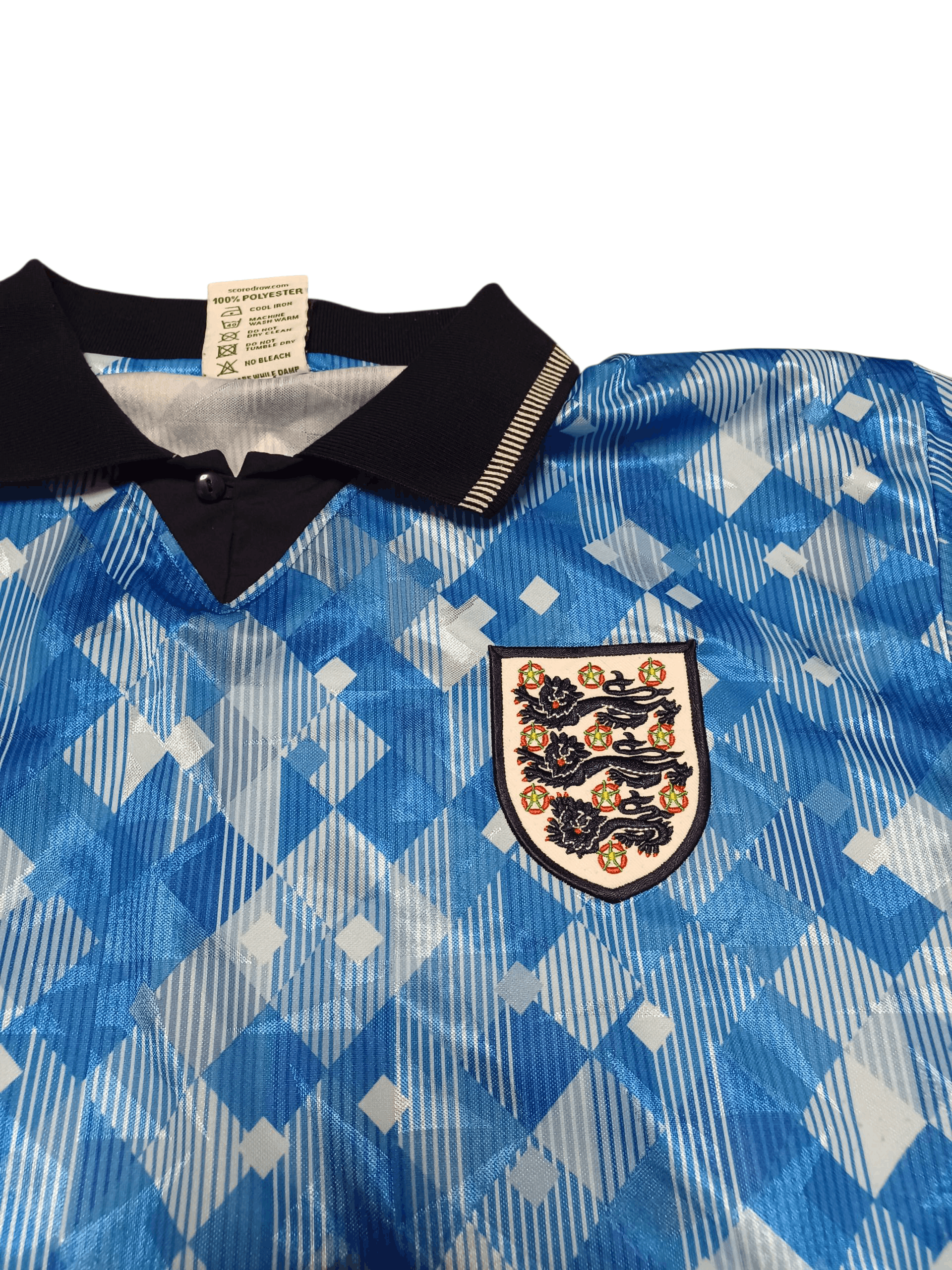 Other ENGLAND VINTAGE SCORE DRAW FIRE SOCCER JERSEY Size US M / EU 48-50 / 2 - 2 Thumbnail