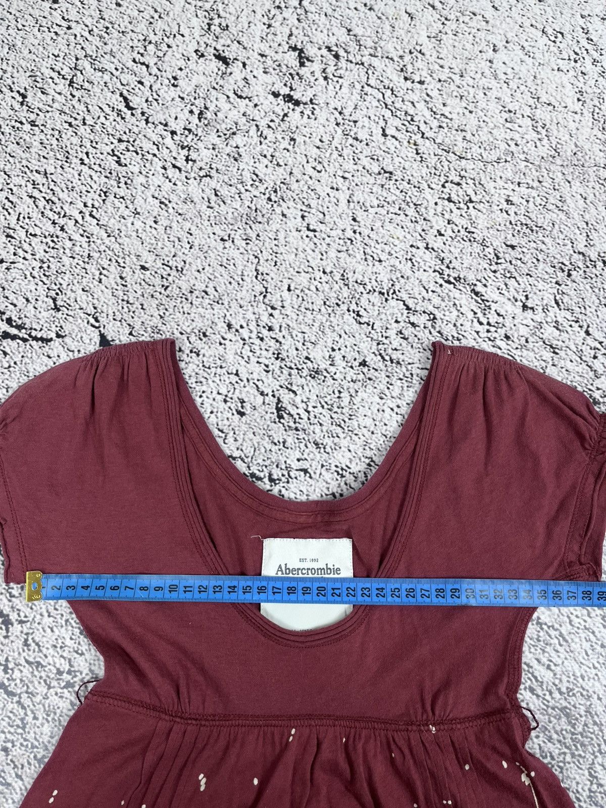 Abercrombie & Fitch Vintage Abercrombie Fitch babydoll cutie top XS Size XS / US 0-2 / IT 36-38 - 12 Thumbnail