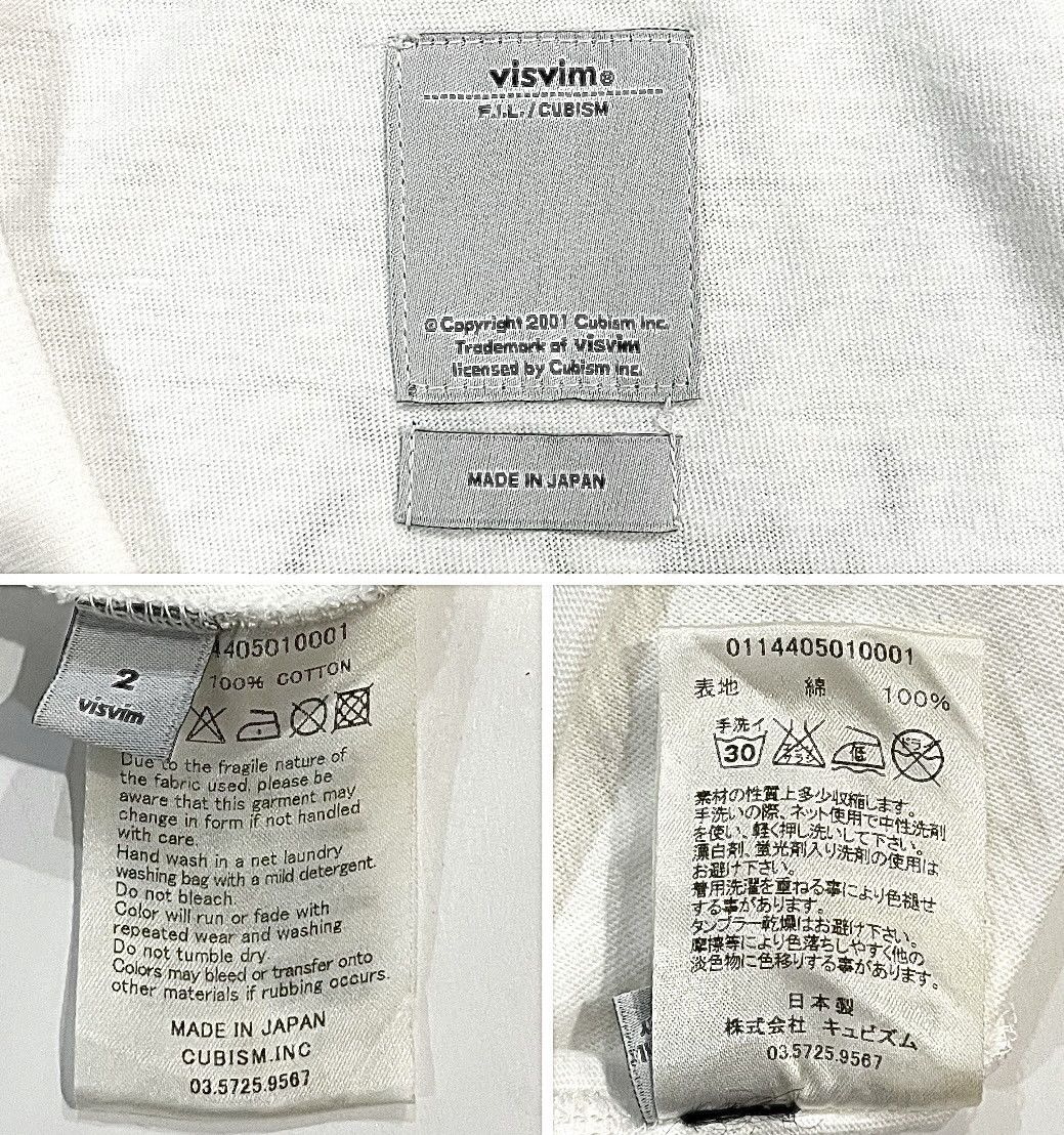 Visvim 2001 VISVIM CHRONICLED PERSPECTIVES FLAG JAPANESE TSHIRT Size US S / EU 44-46 / 1 - 5 Thumbnail