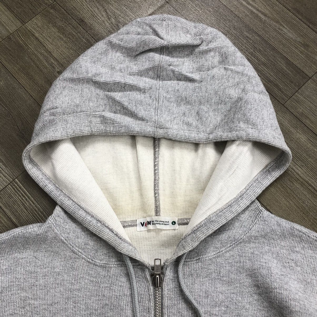Japanese Brand × Van Vintage Van Jac Japan Streetwear Embroidery Boxy Zip Hoodie Size US L / EU 52-54 / 3 - 11 Thumbnail