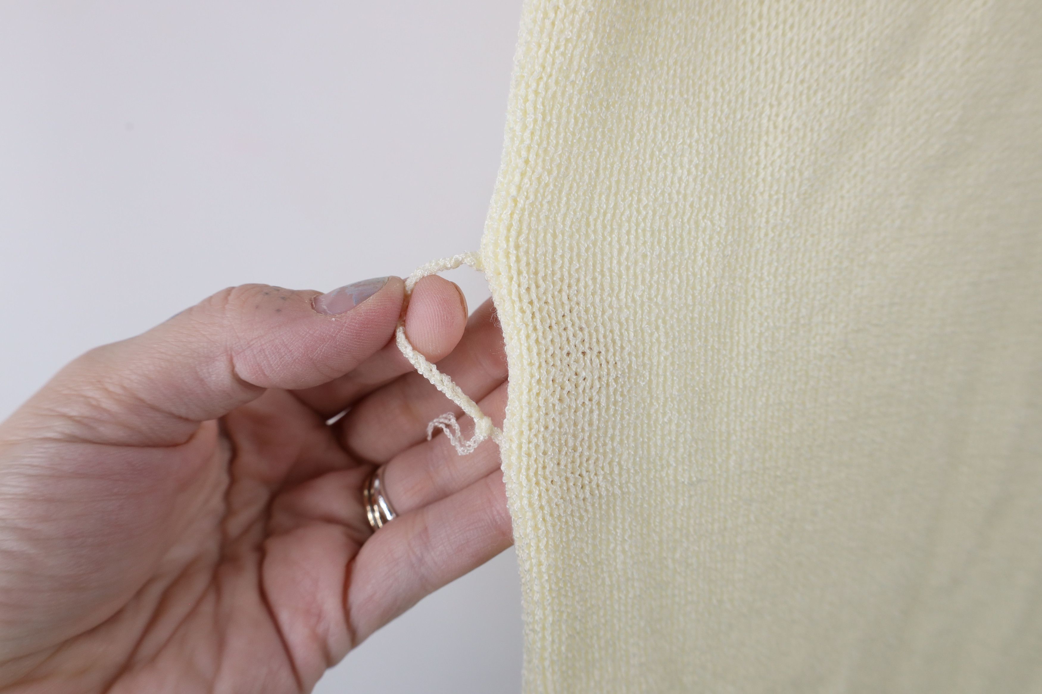 Vintage Vintage 60s 70s Streetwear Diamond Knit Collared Polo Shirt Size M / US 6-8 / IT 42-44 - 7 Thumbnail