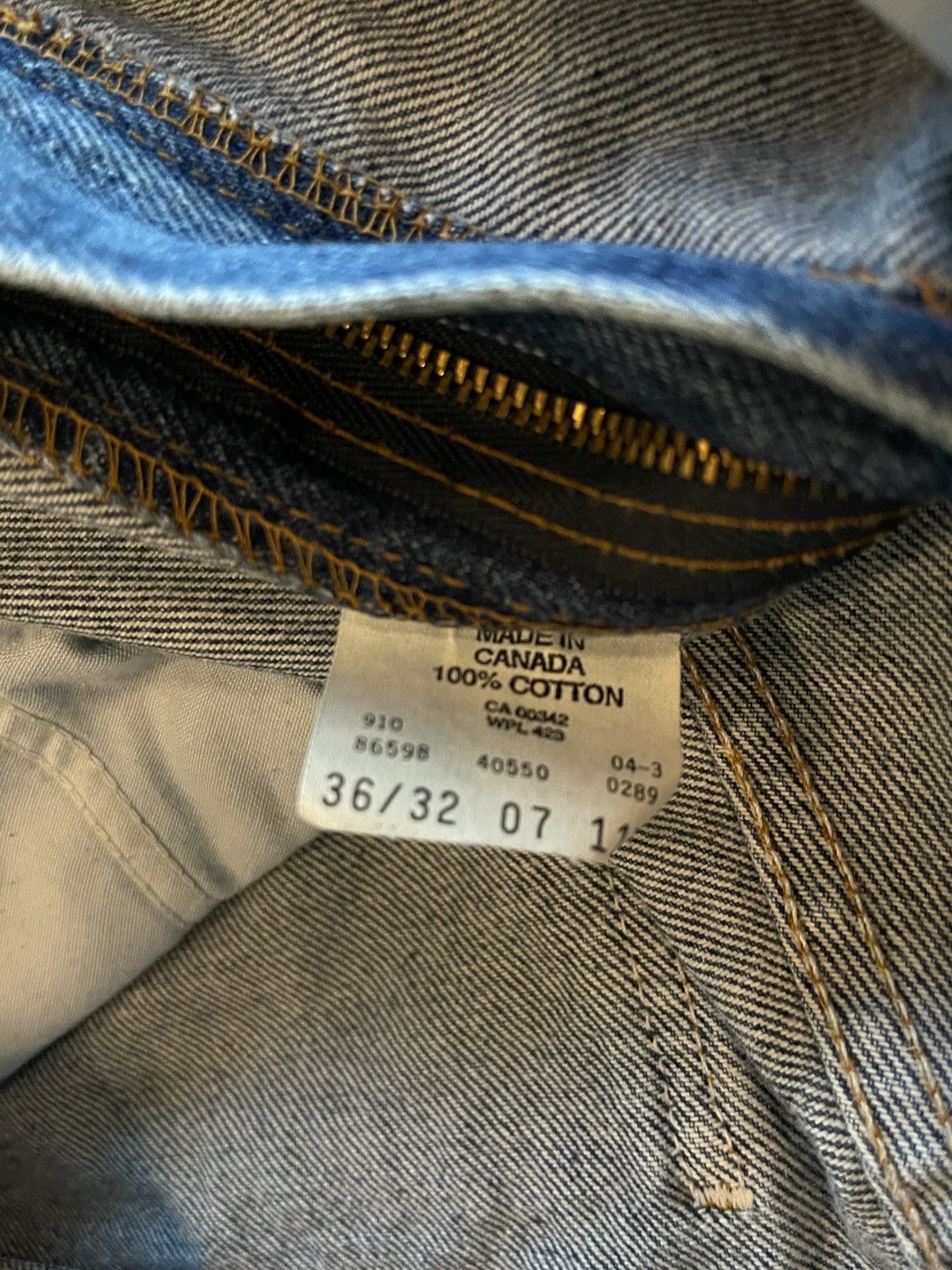 Levi's Vintage 80s Men’s Levi’s Orange Tab 550 Denim Jeans Size US 36 / EU 52 - 10 Thumbnail