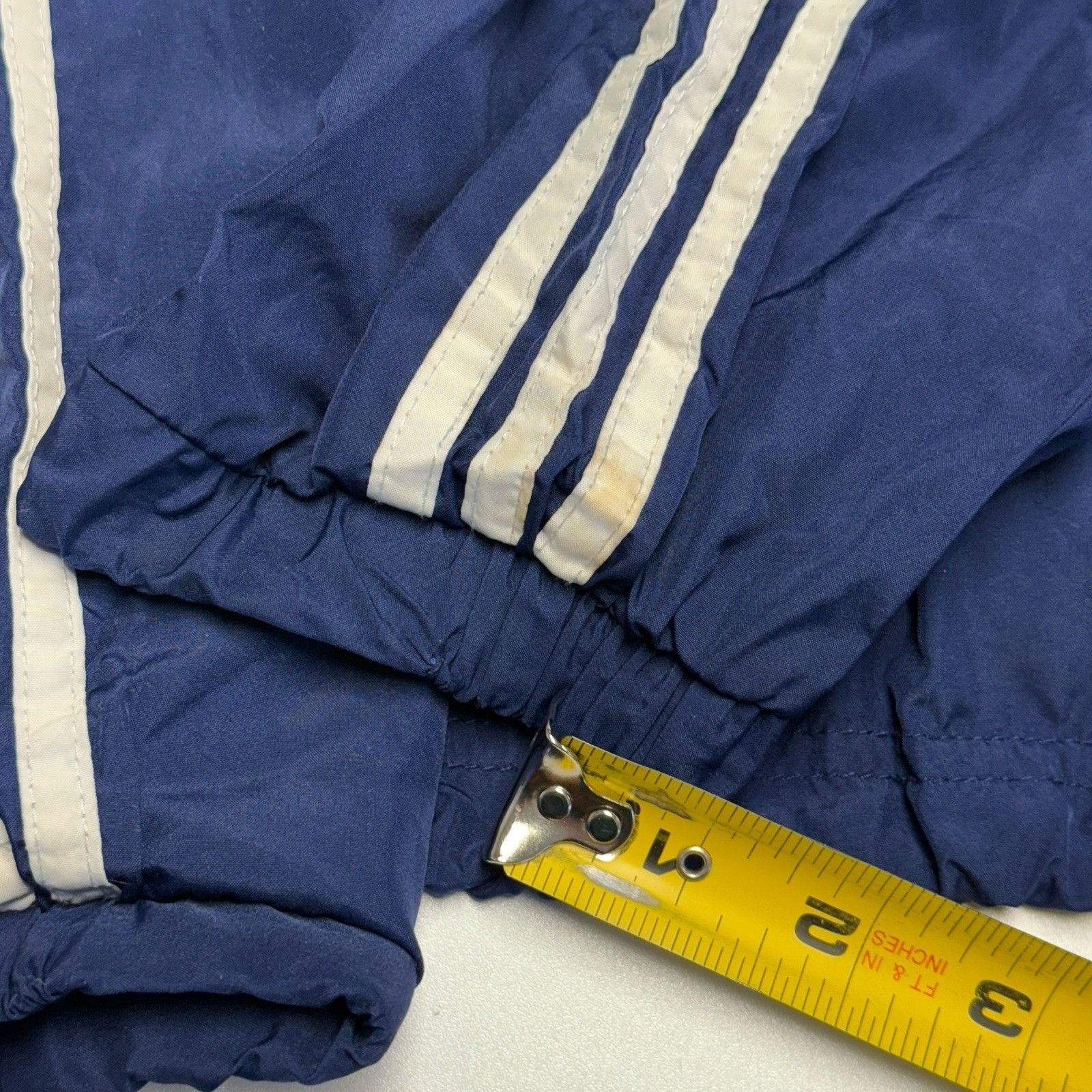 Adidas Vintage Adidas Windbreaker Jacket Mens 2XL 26.5x29.5 Blue Y2 Size US XXL / EU 58 / 5 - 4 Thumbnail