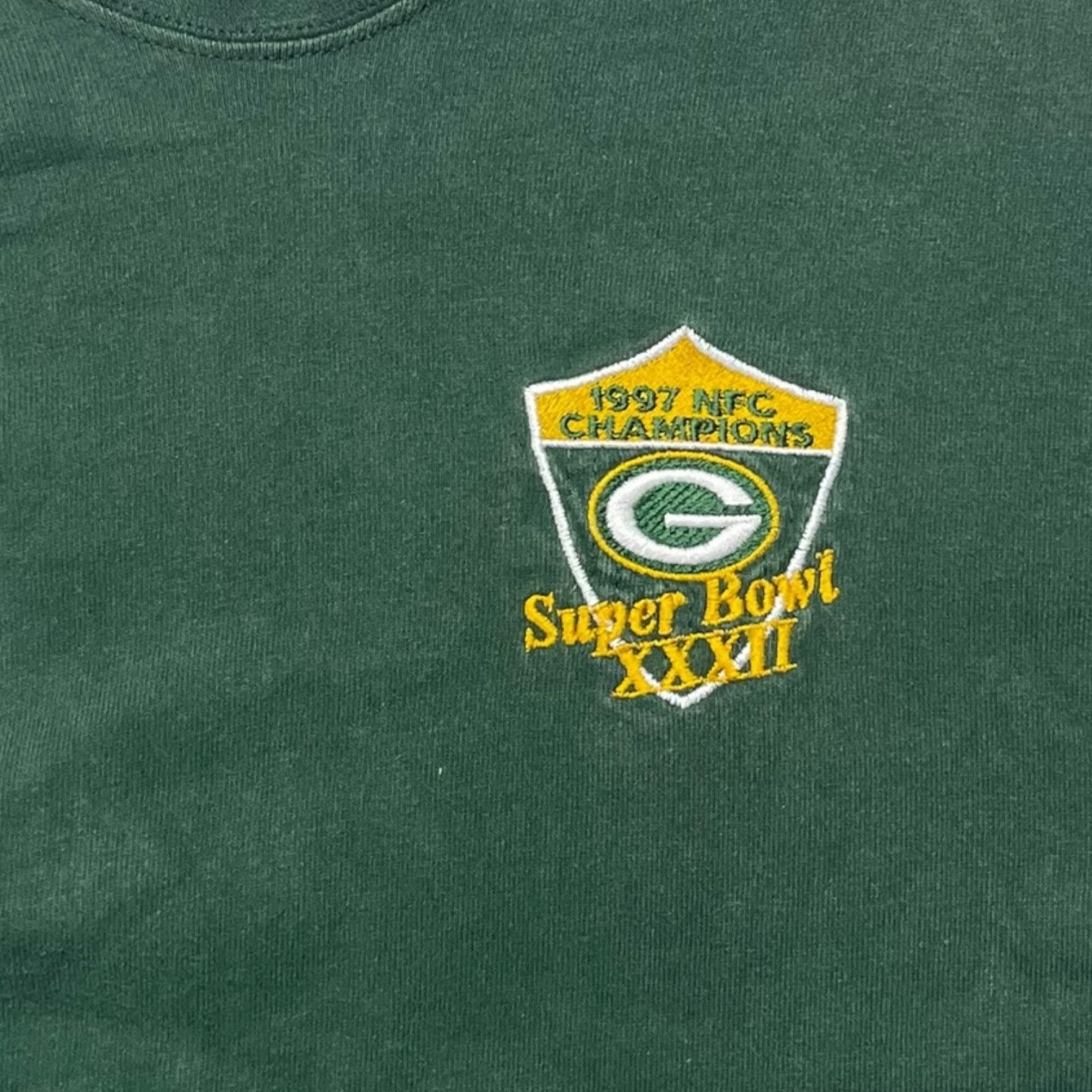 Lee Vintage 90s Super Bowl Green Bay Packers Long Sleeve T-Shirt Size US XL / EU 56 / 4 - 3 Thumbnail