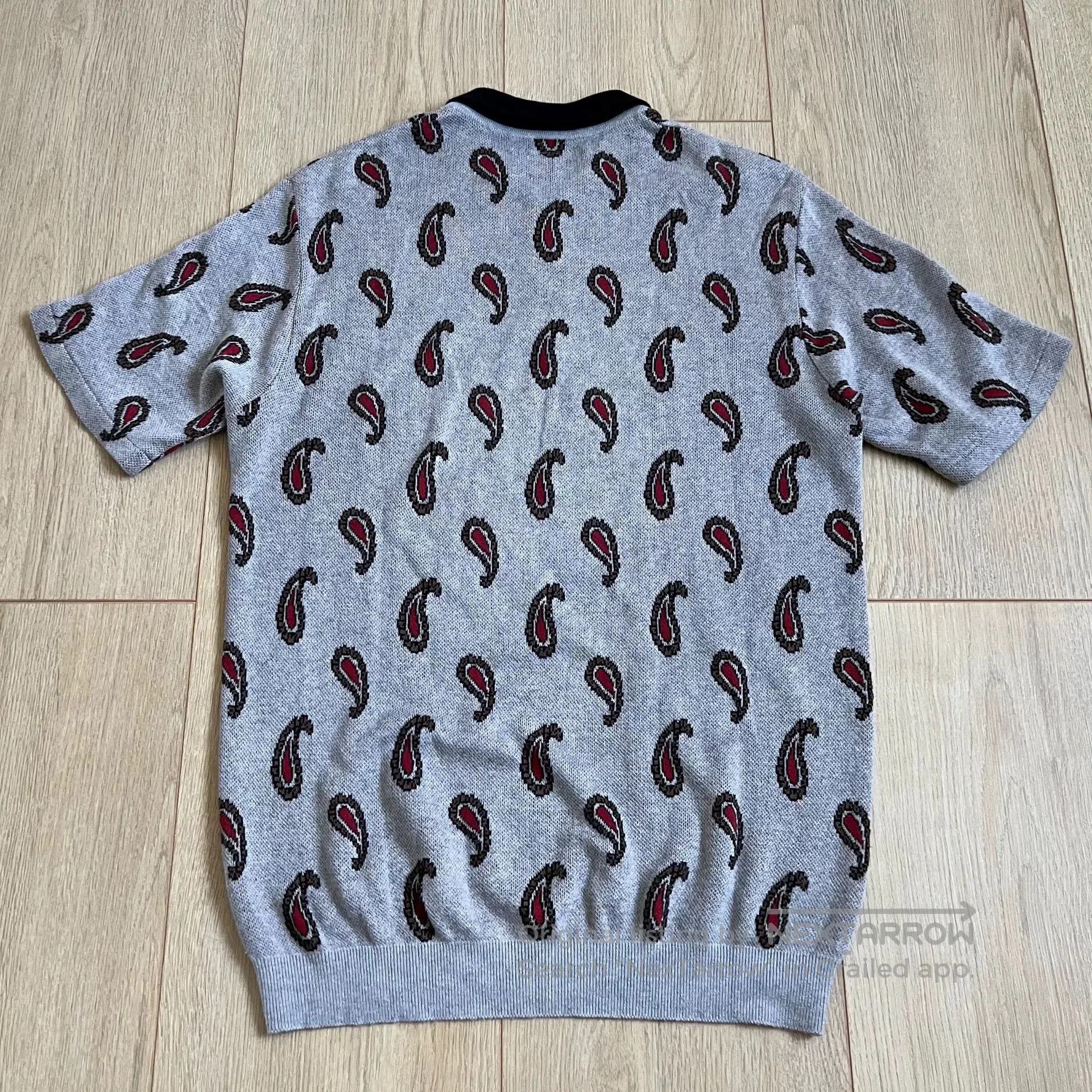 Wacko Maria WACKO MARIA 21SS Leopard Knit Polo. Size US M / EU 48-50 / 2 - 3 Thumbnail